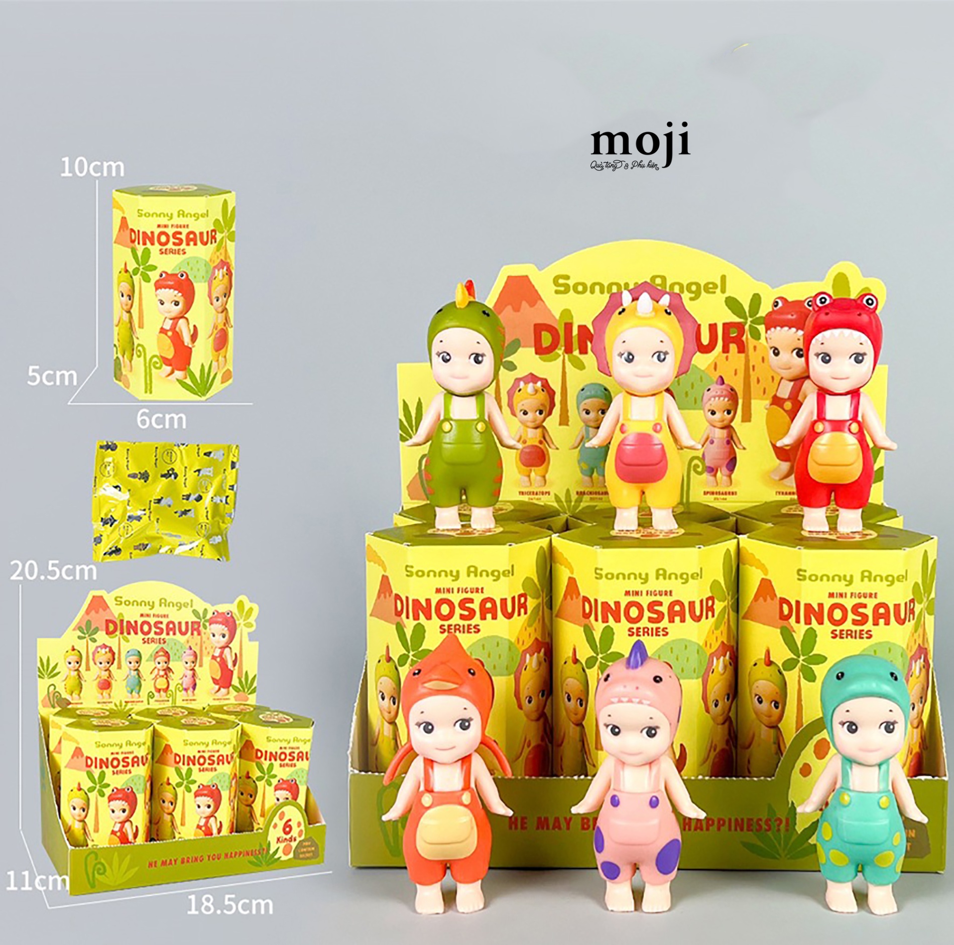 Blindbox tượng unoff Sonny Angel Dinosaur Series