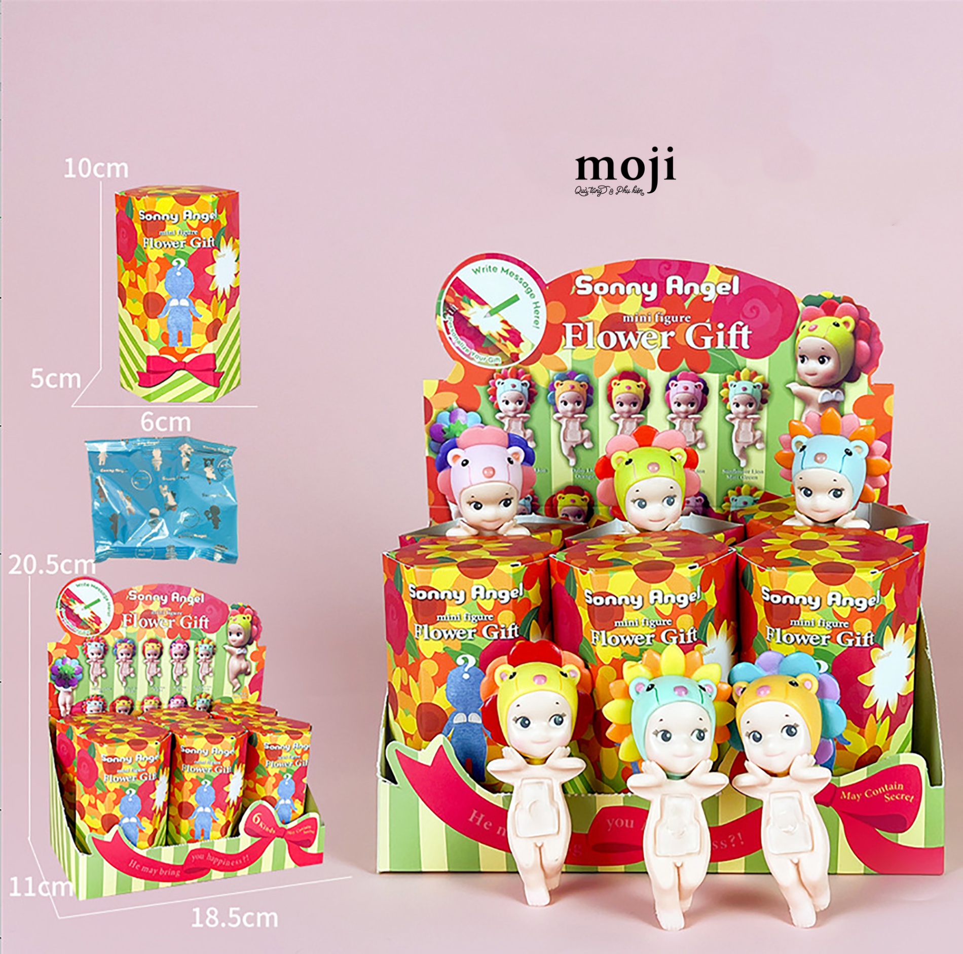Blindbox Hippers unoff Sonny Angel Flower Gift