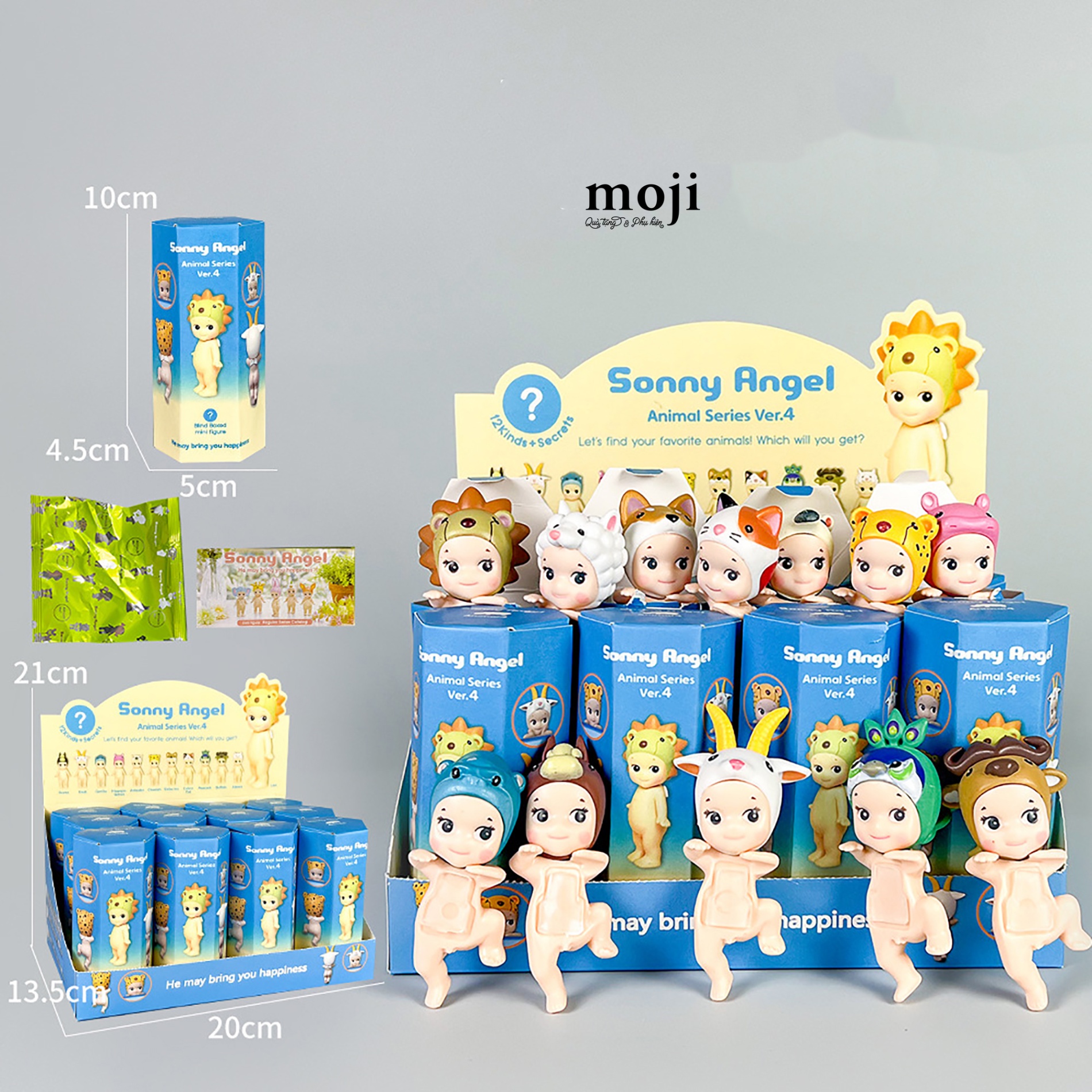 Blindbox Hippers unoff Sonny Angel animal series version 4