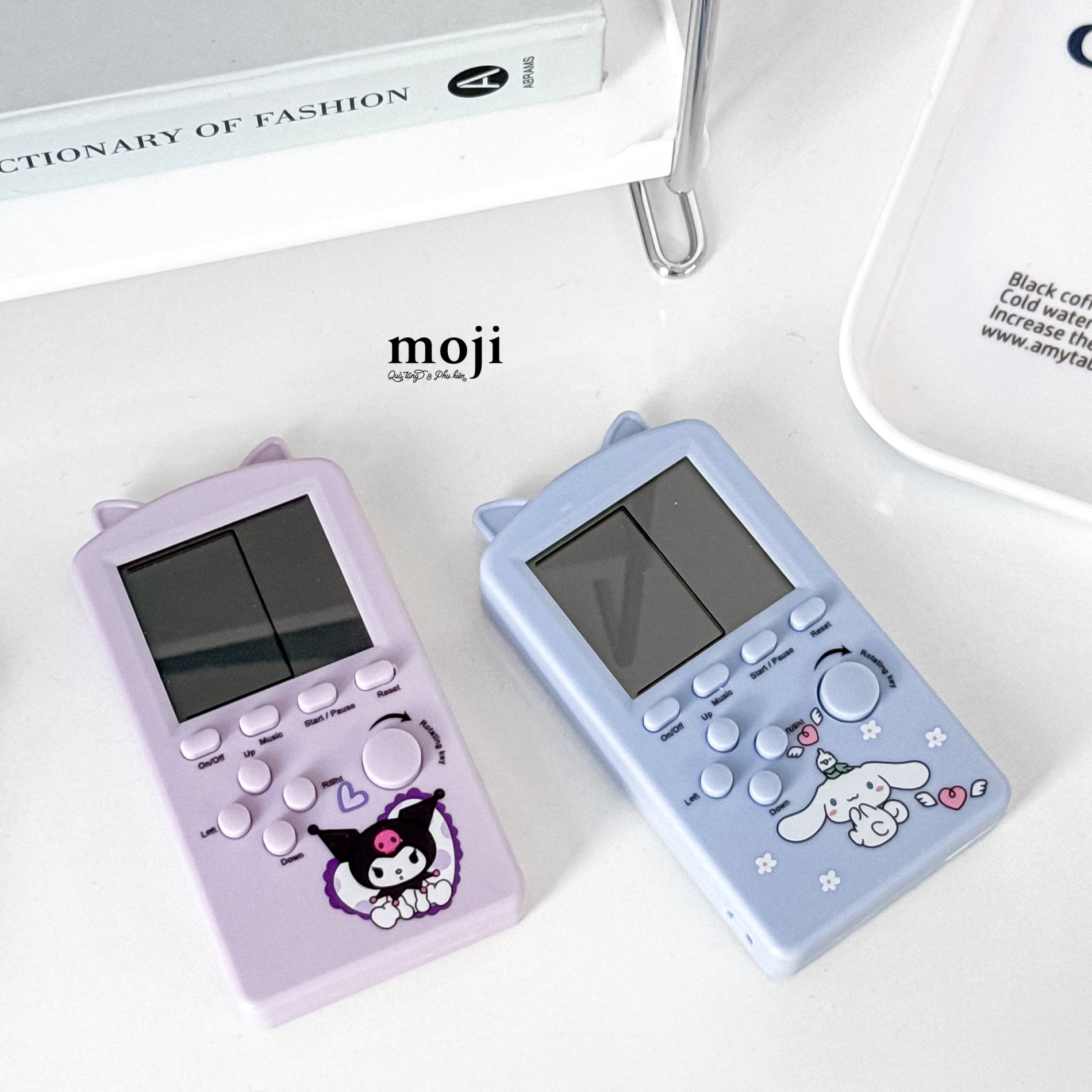 Đồ chơi máy game cầm tay Sanrio family Cinnamoroll Kuromi flower heart