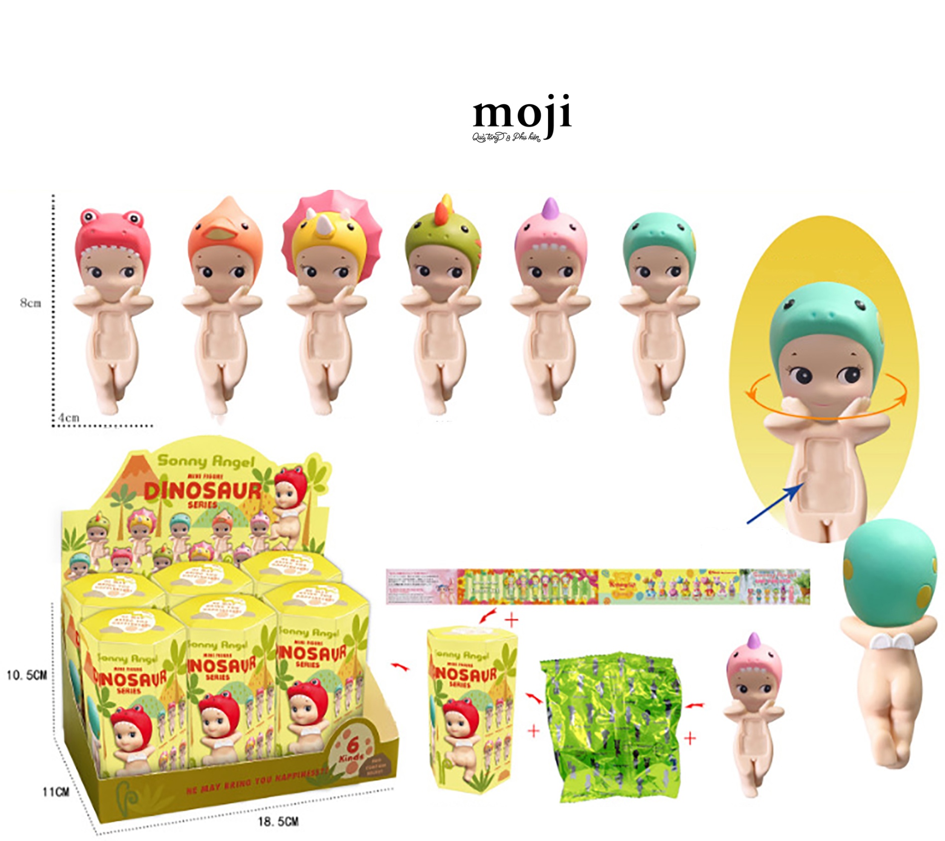 Blindbox Hippers unoff Sonny Angel Dinosaur Series