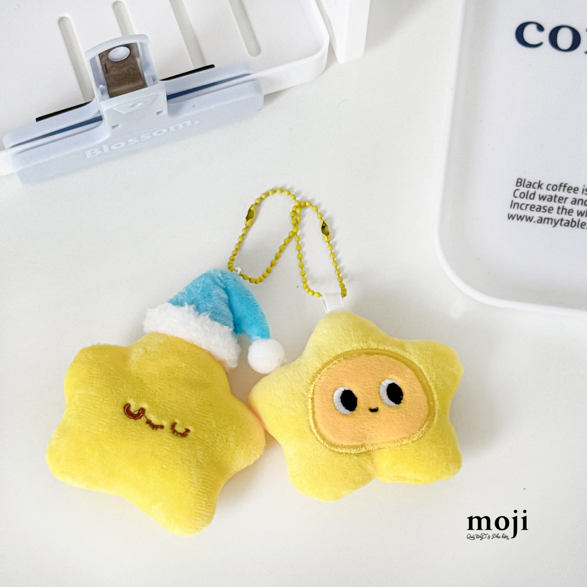 Móc khóa nhồi bông Ngôi sao star good night set2