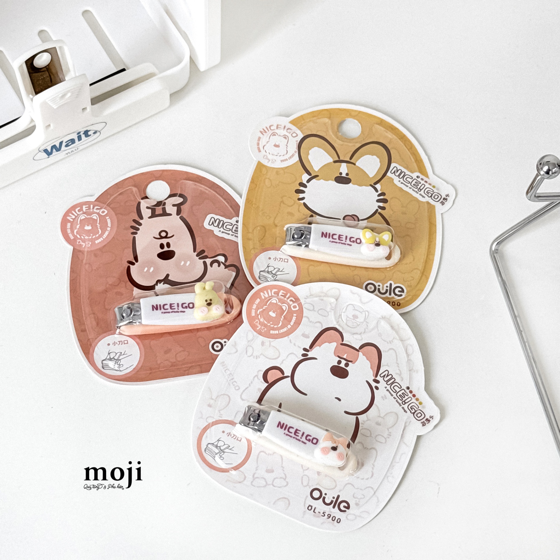 Bấm móng tay MJ Cute animal face nice go