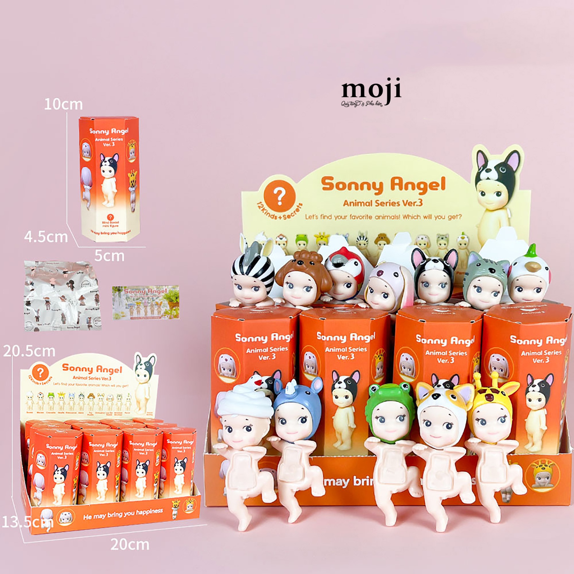 Blindbox Hippers unoff Sonny Angel animal series version 3