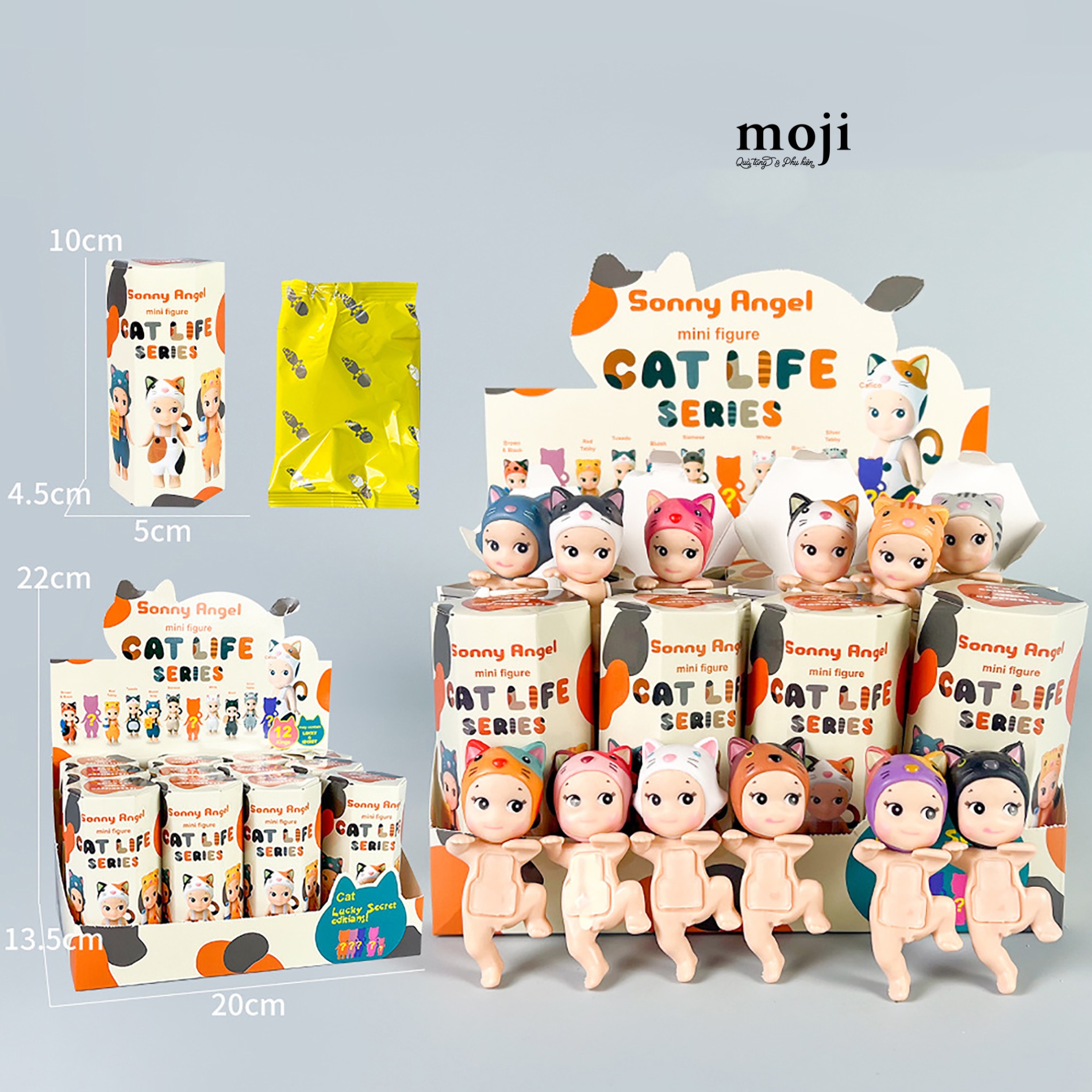 Blindbox Hippers unoff Sonny Angel Cat Life Series