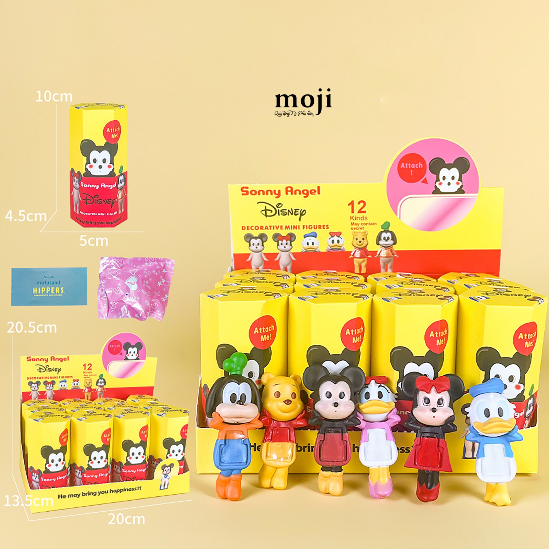 Blindbox Hippers unoff Disney characters