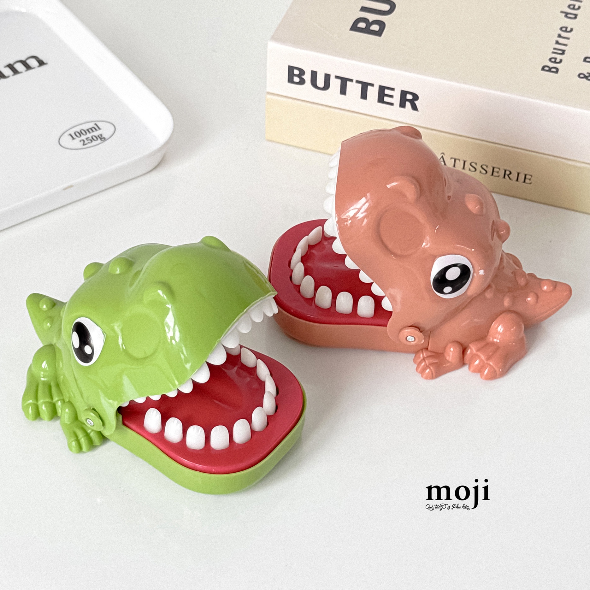 Đồ chơi khám răng Dinosaur khủng long mắt long lanh