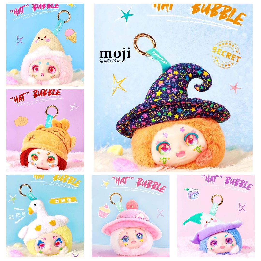 Blindbox official NAYANAYA Kimmon Hat Bubble