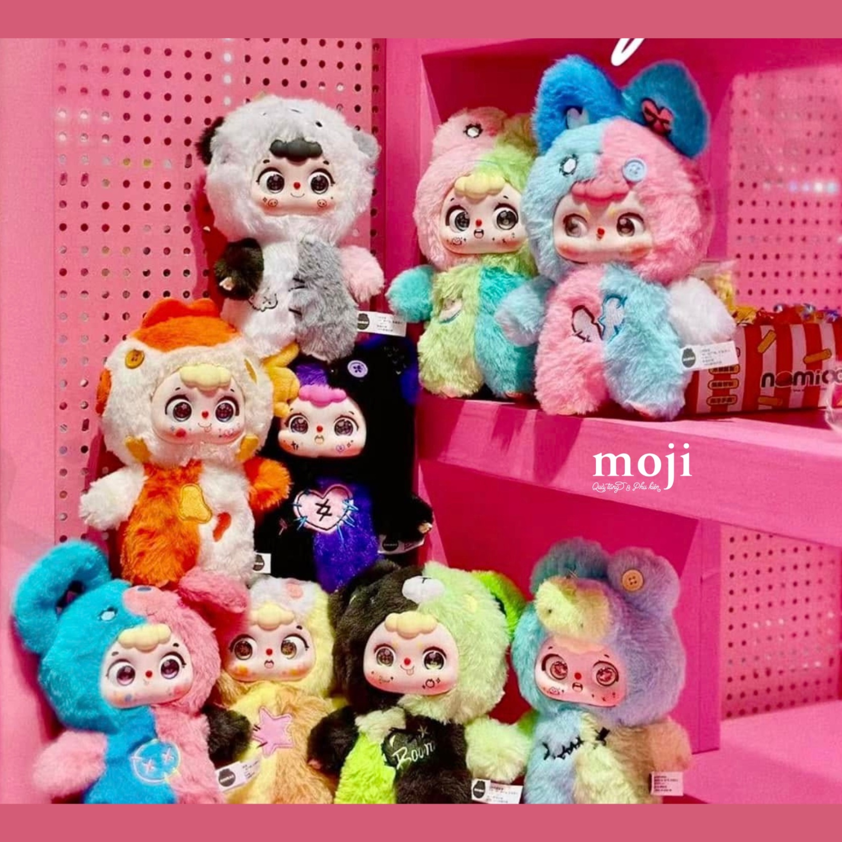 Blindbox official DOUBAO Y2K Millennial Party Plush Pendant Series