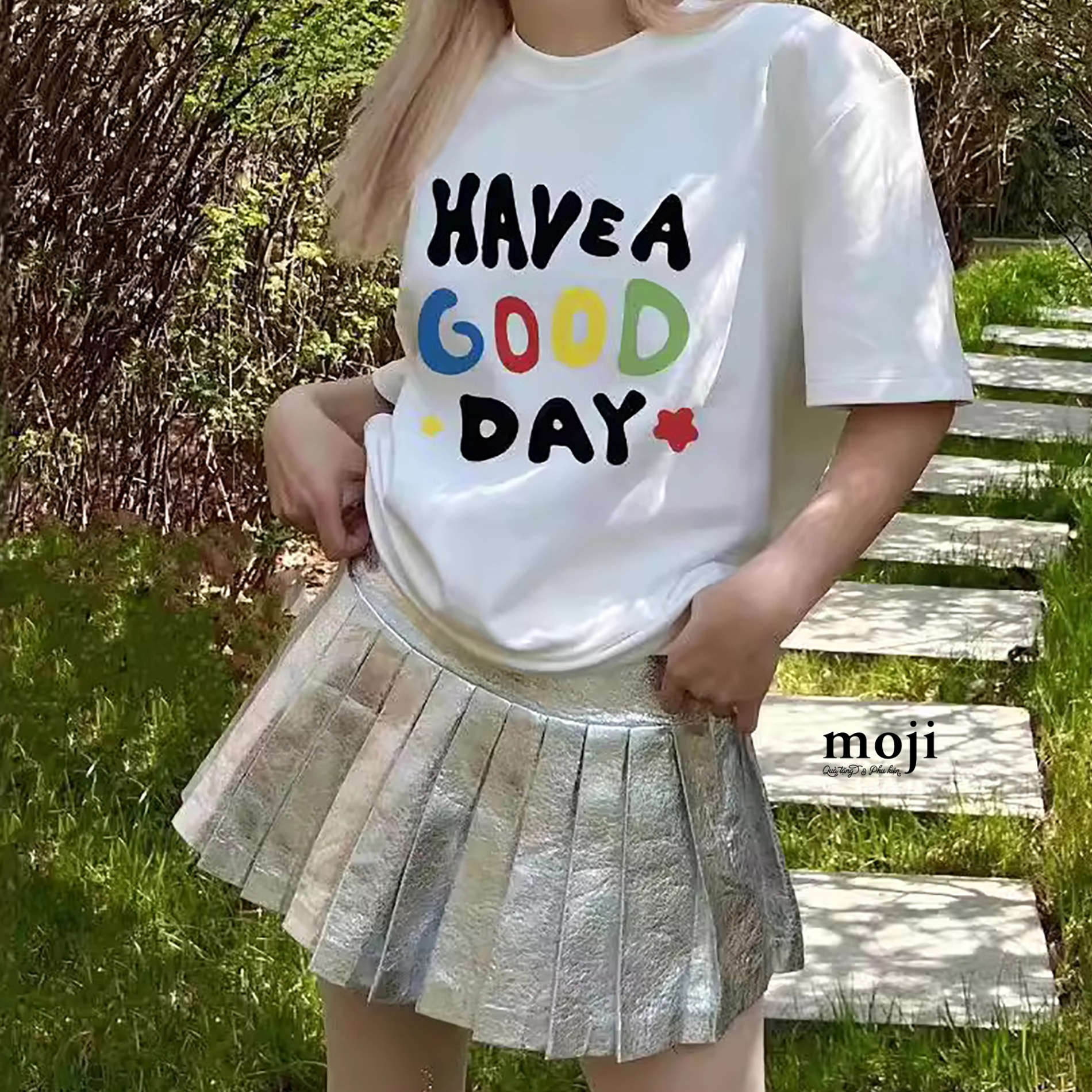 Áo thun áo phông MJ Have a good day