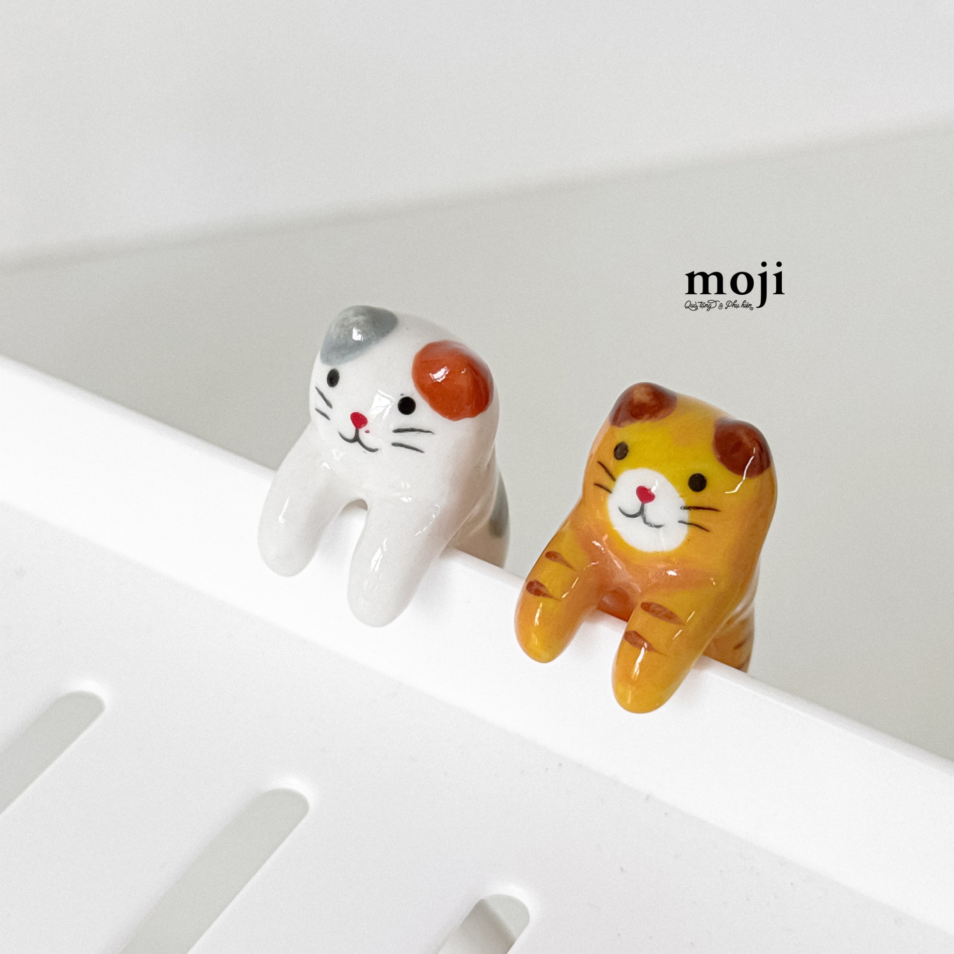 Thìa muỗng sứ Cute cat dáng trèo