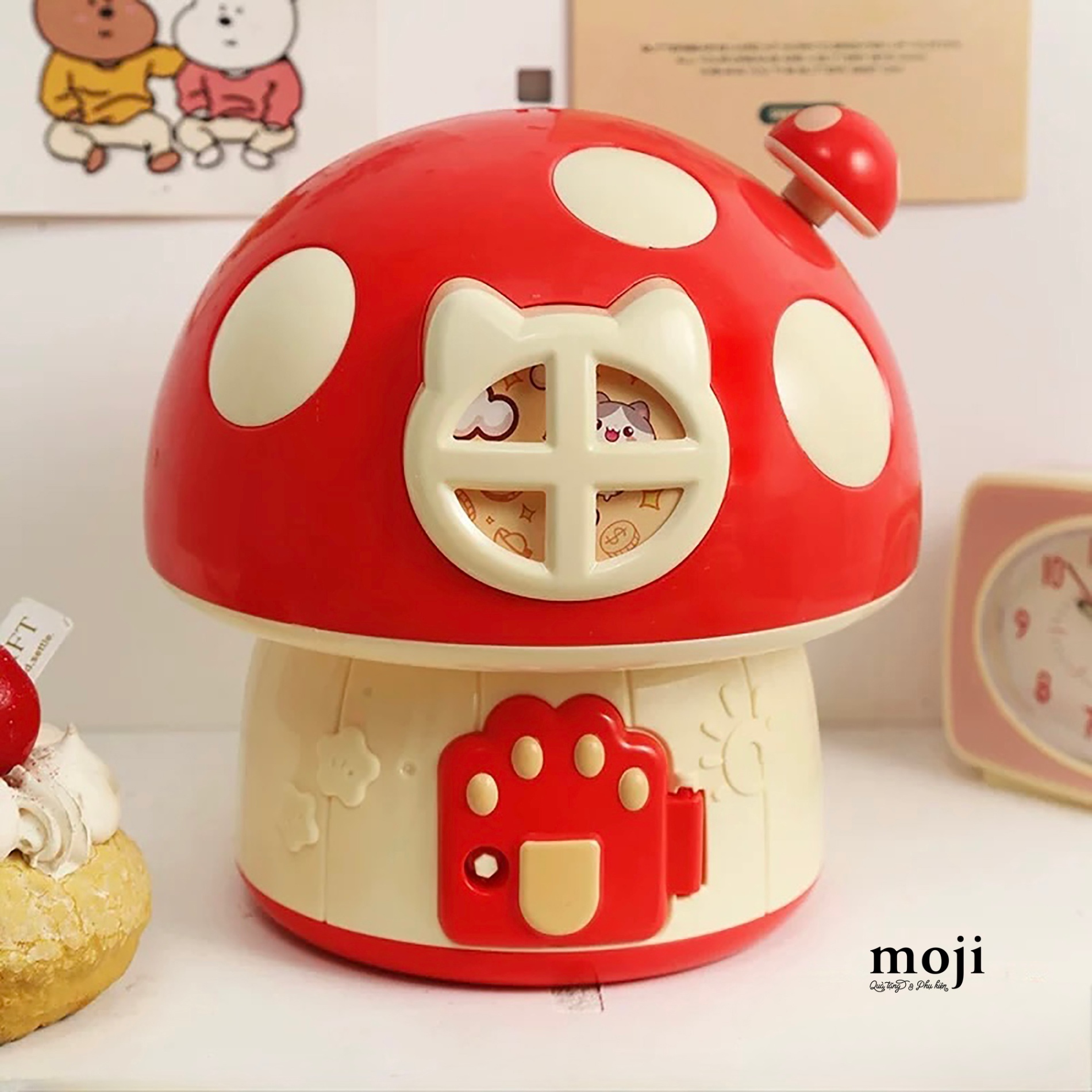 Ống tiết kiệm Mushroom cây nấm 14x14