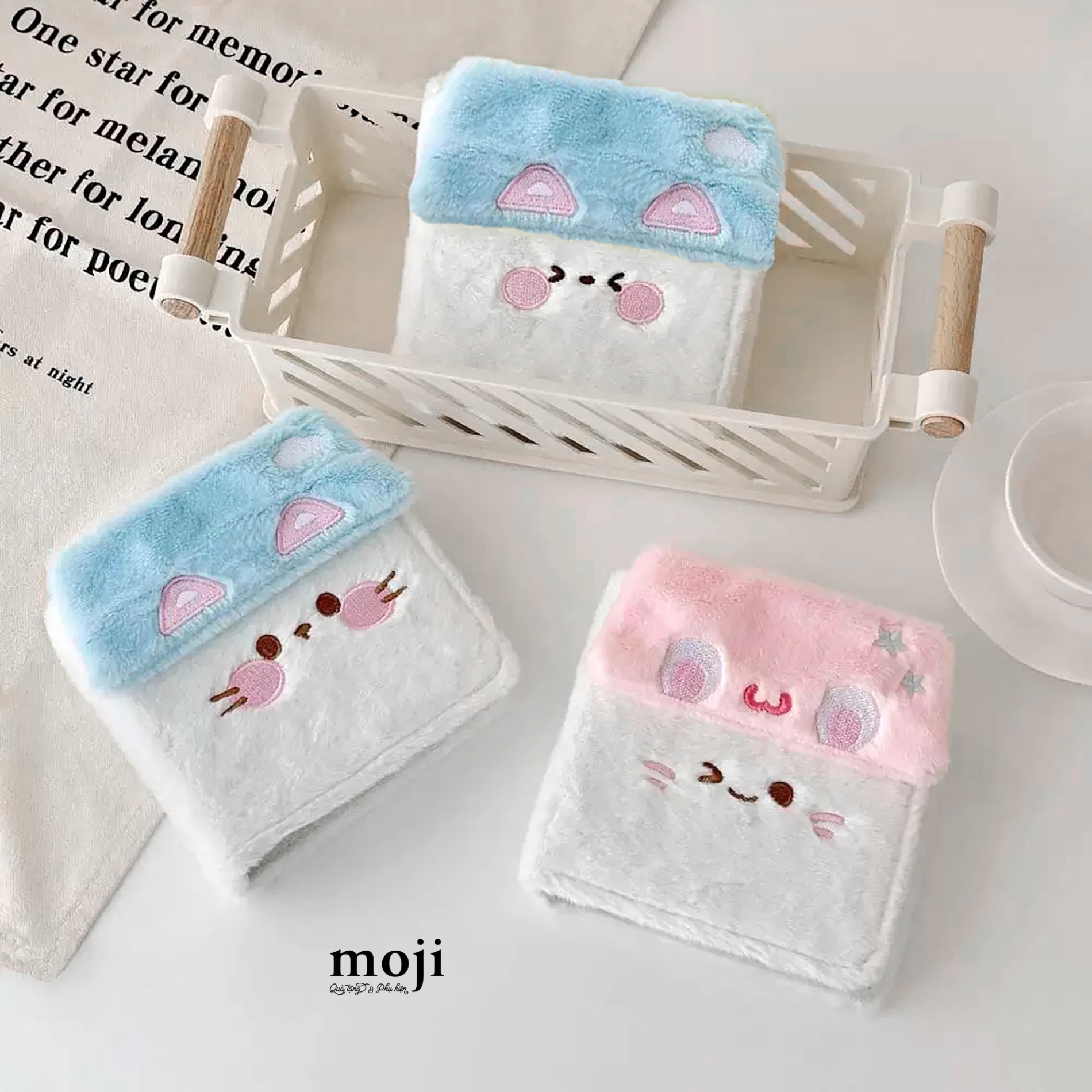 Album ảnh đựng card lông xù Cat house má hồng 12x13