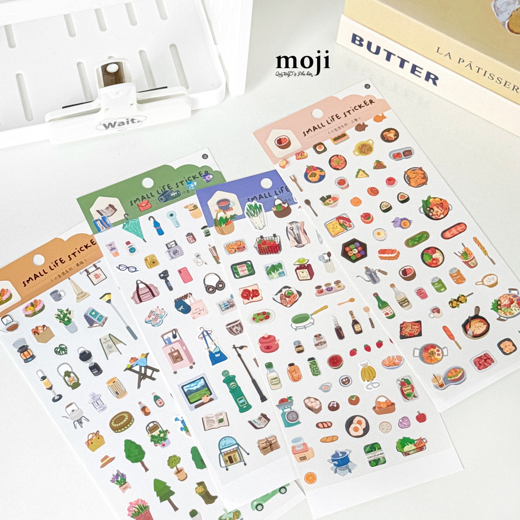 Sticker bảng MJ Small life