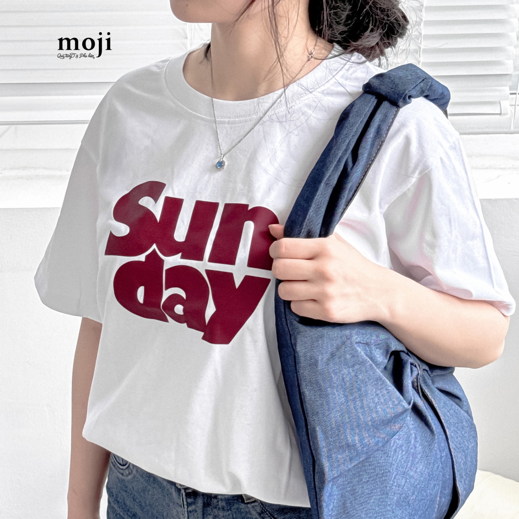 Áo thun áo phông MJ Sunday nền màu