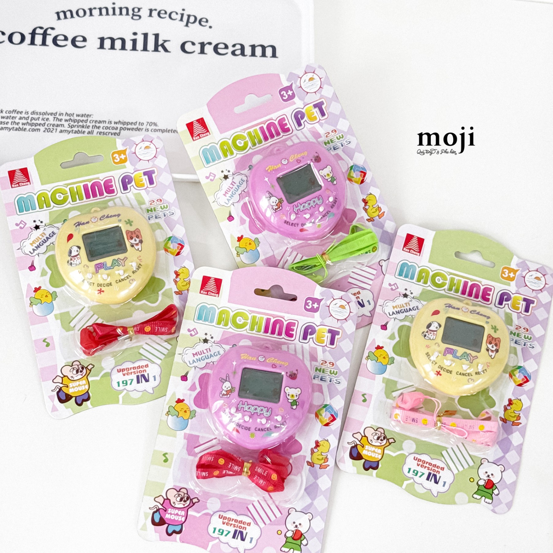 Đồ chơi nuôi thú ảo Tamagotchi Heart animal happy play