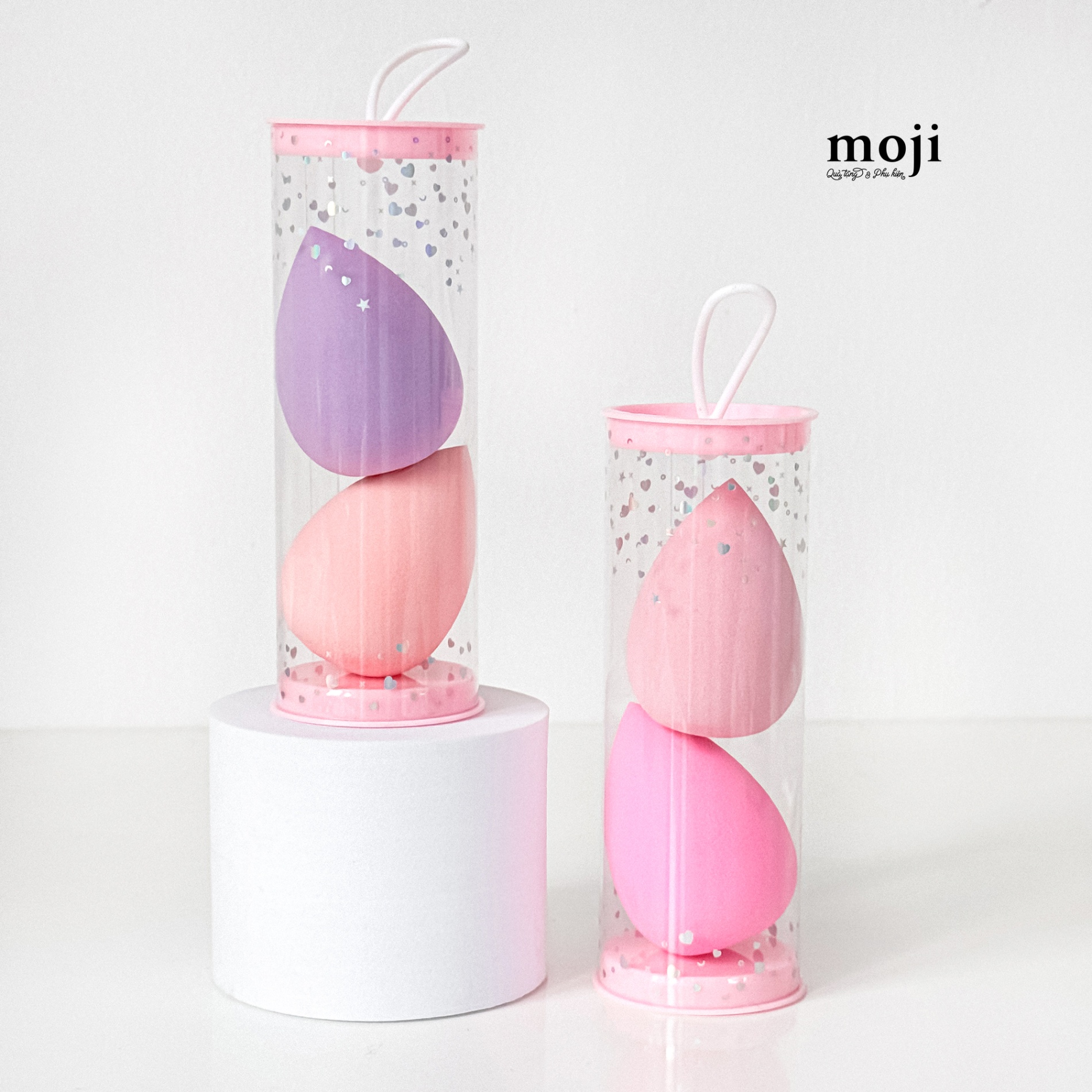 Mút trang điểm Little heart star set2