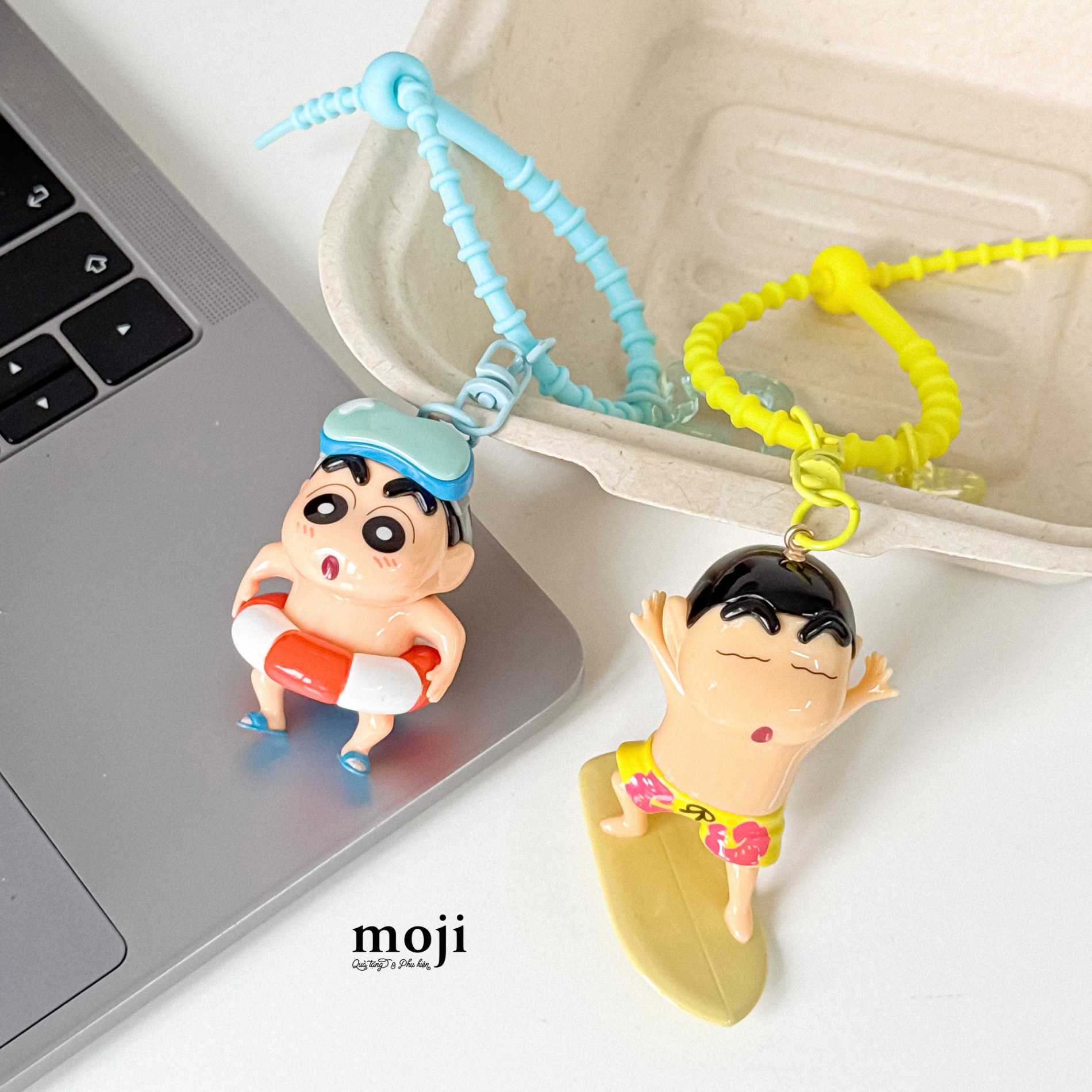 Móc khóa MJ Shinchan summer quần phao bơi