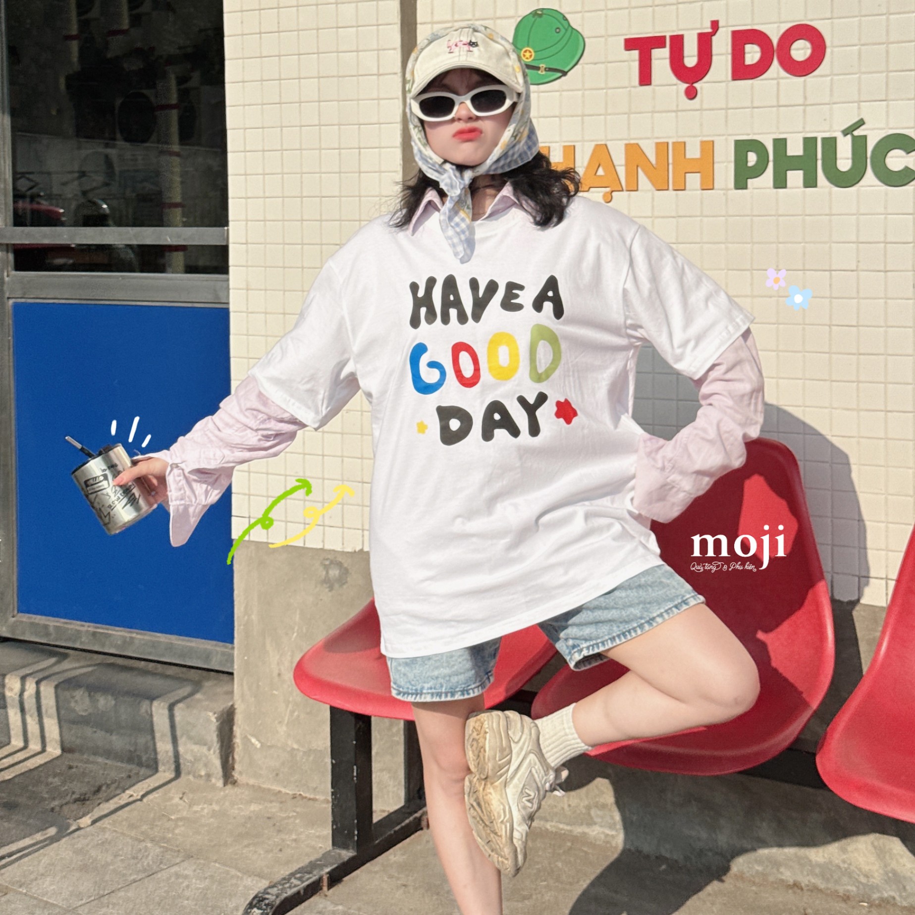 Áo thun áo phông MJ Have a good day