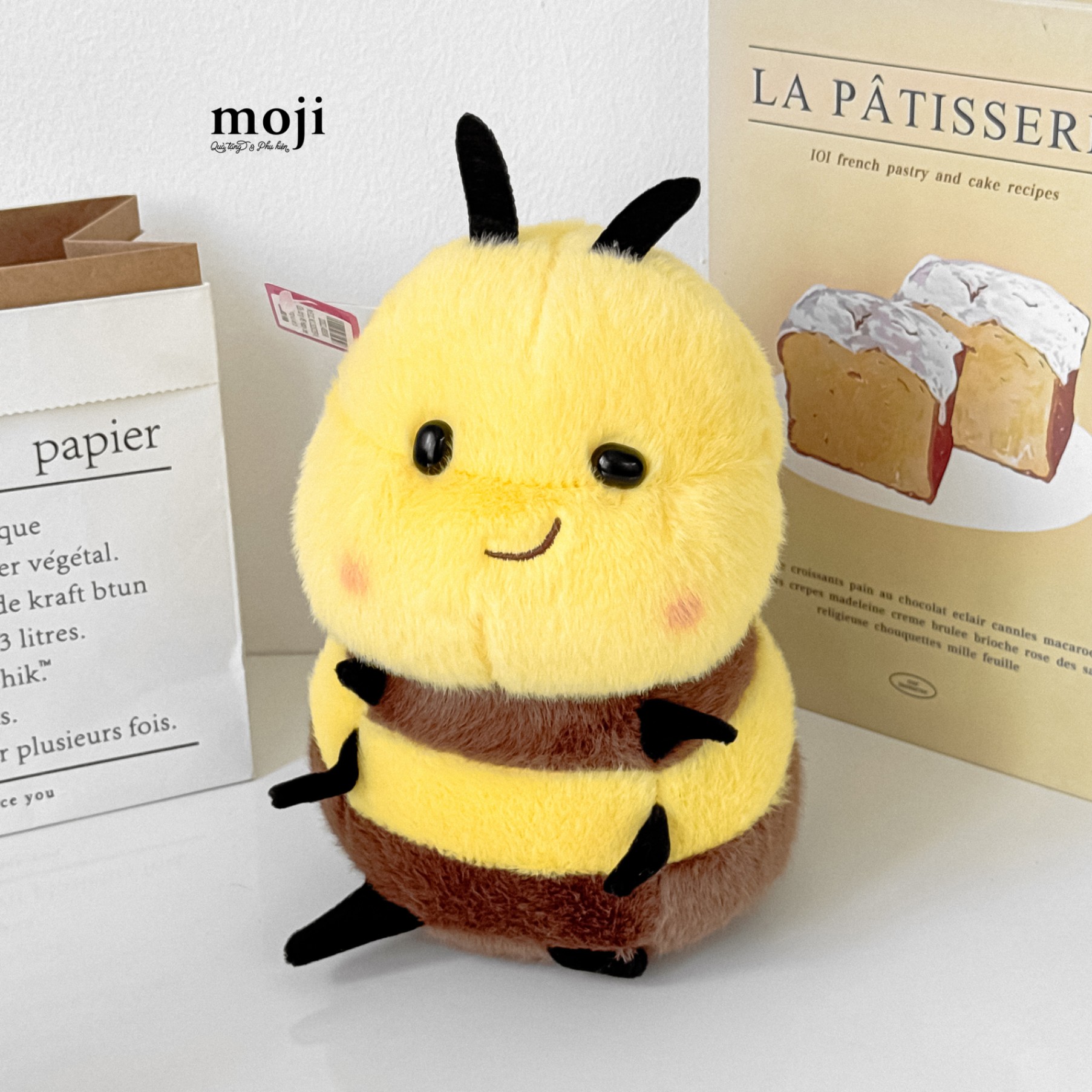 Gấu bông MS Happy bee chú ong vui vẻ có cánh 25cm