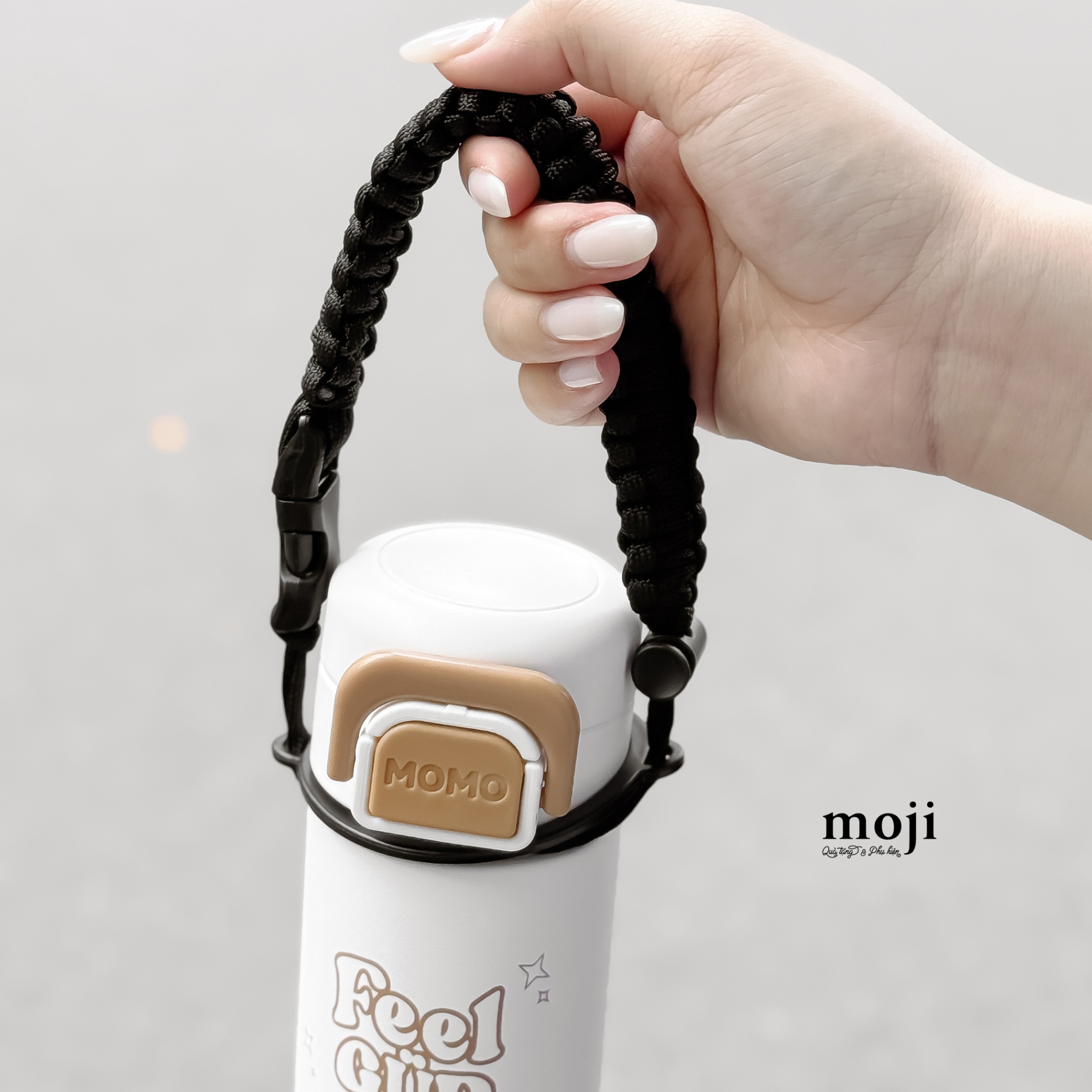 Quai xách ly cốc tết dây Basic color 1 màu