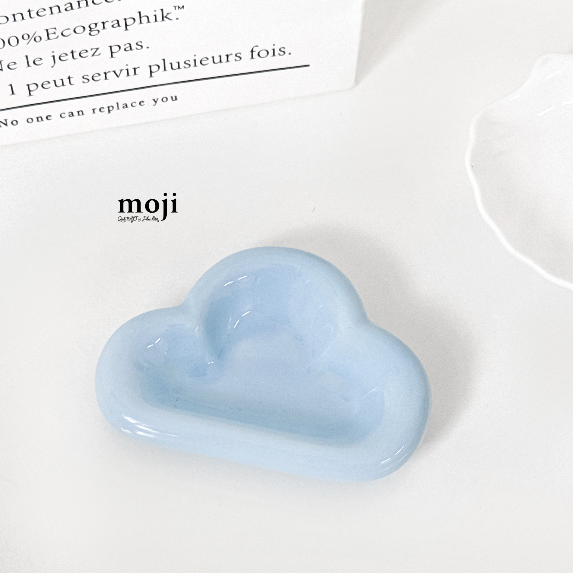 Đĩa gốm sứ mini Cloud đám mây 2x7x10