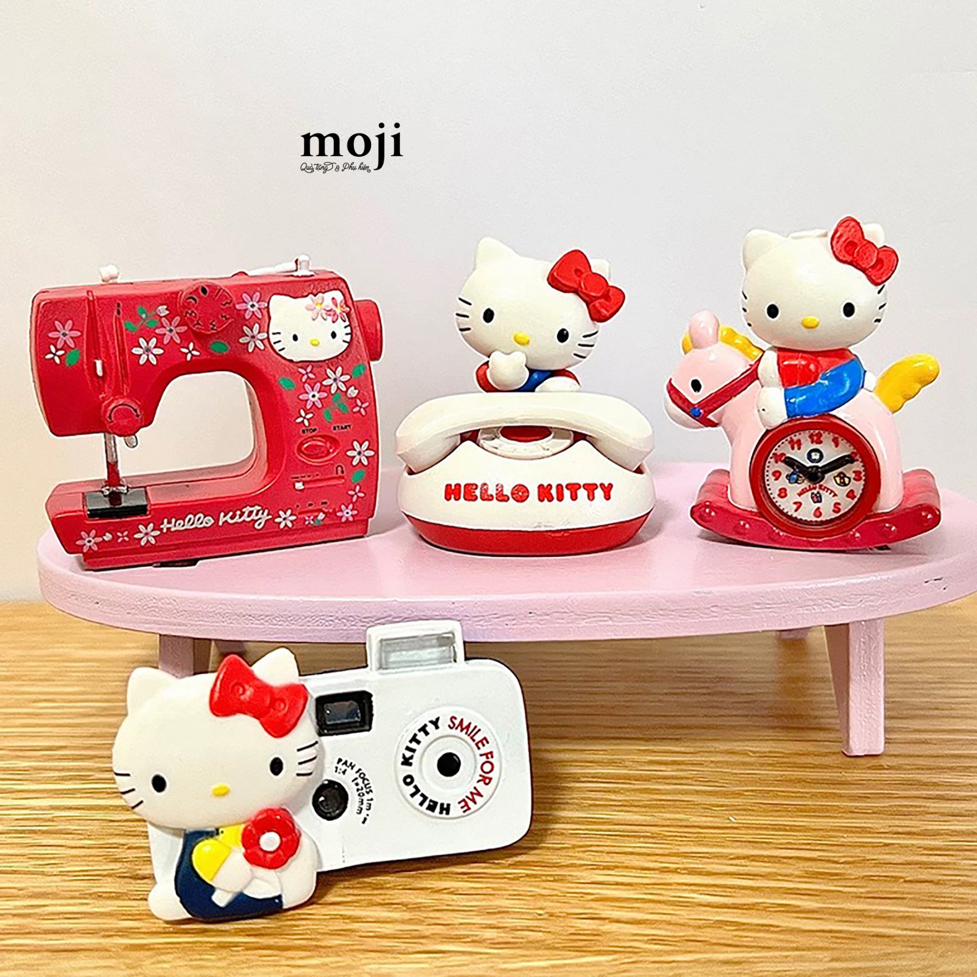 Blindbox móc khóa Sanrio family Hello Kitty đồ vật