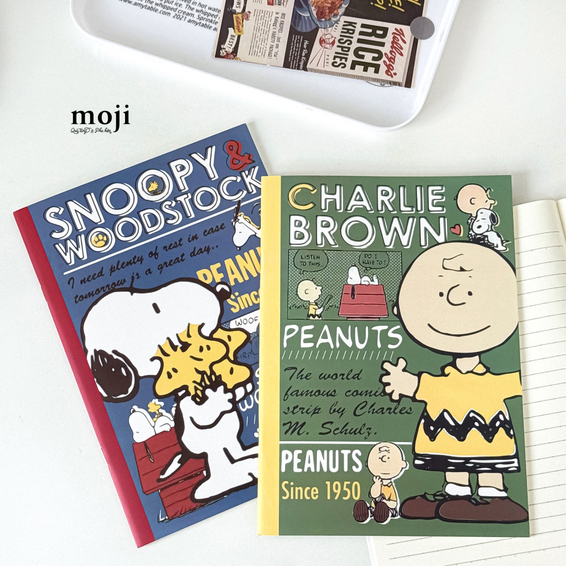 Sổ vở B5 MJ Snoopy Charlie Brown Peanuts since 1950