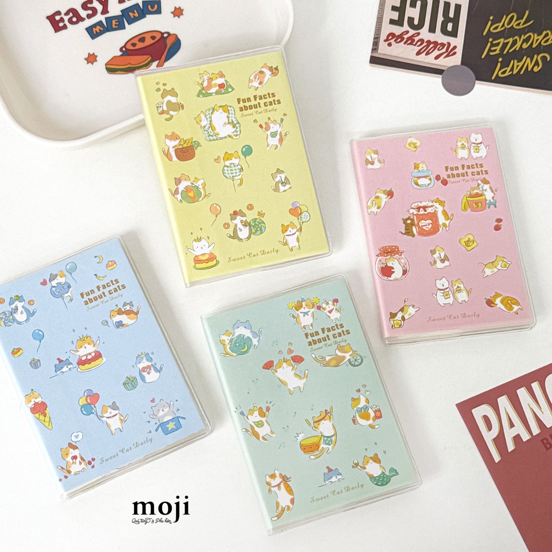 Sổ vở mini Fun facts about cats 7x10