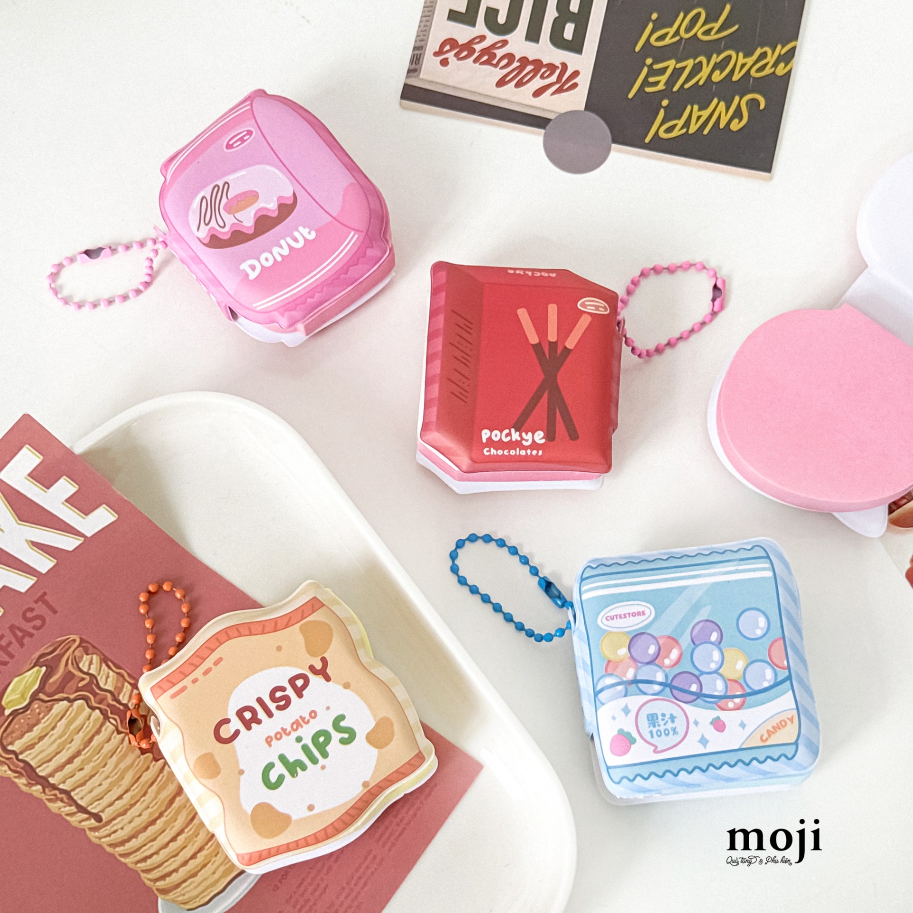 Giấy note MJ Đồ ăn vặt 5x5