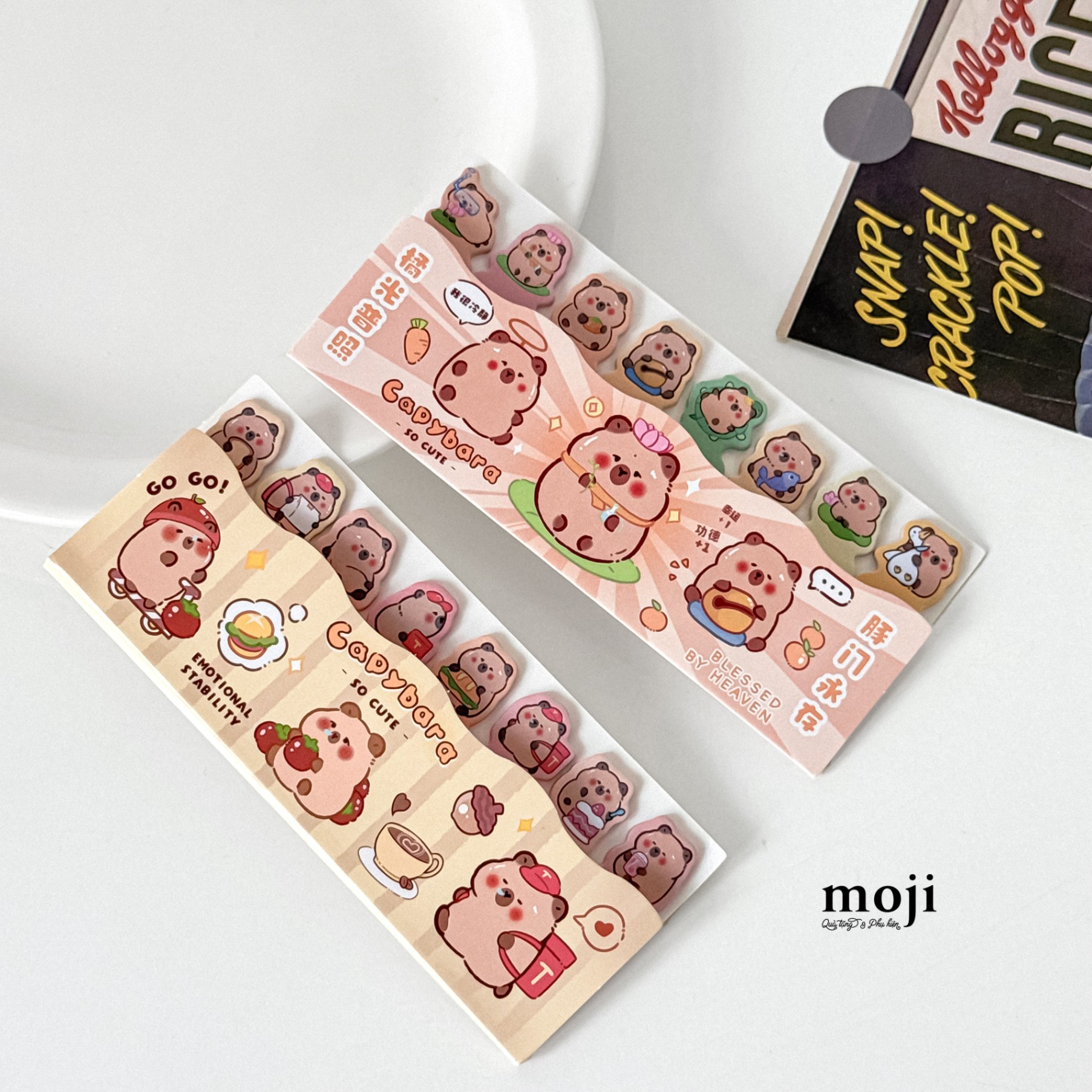Bookmark MJ note Capybara so cute