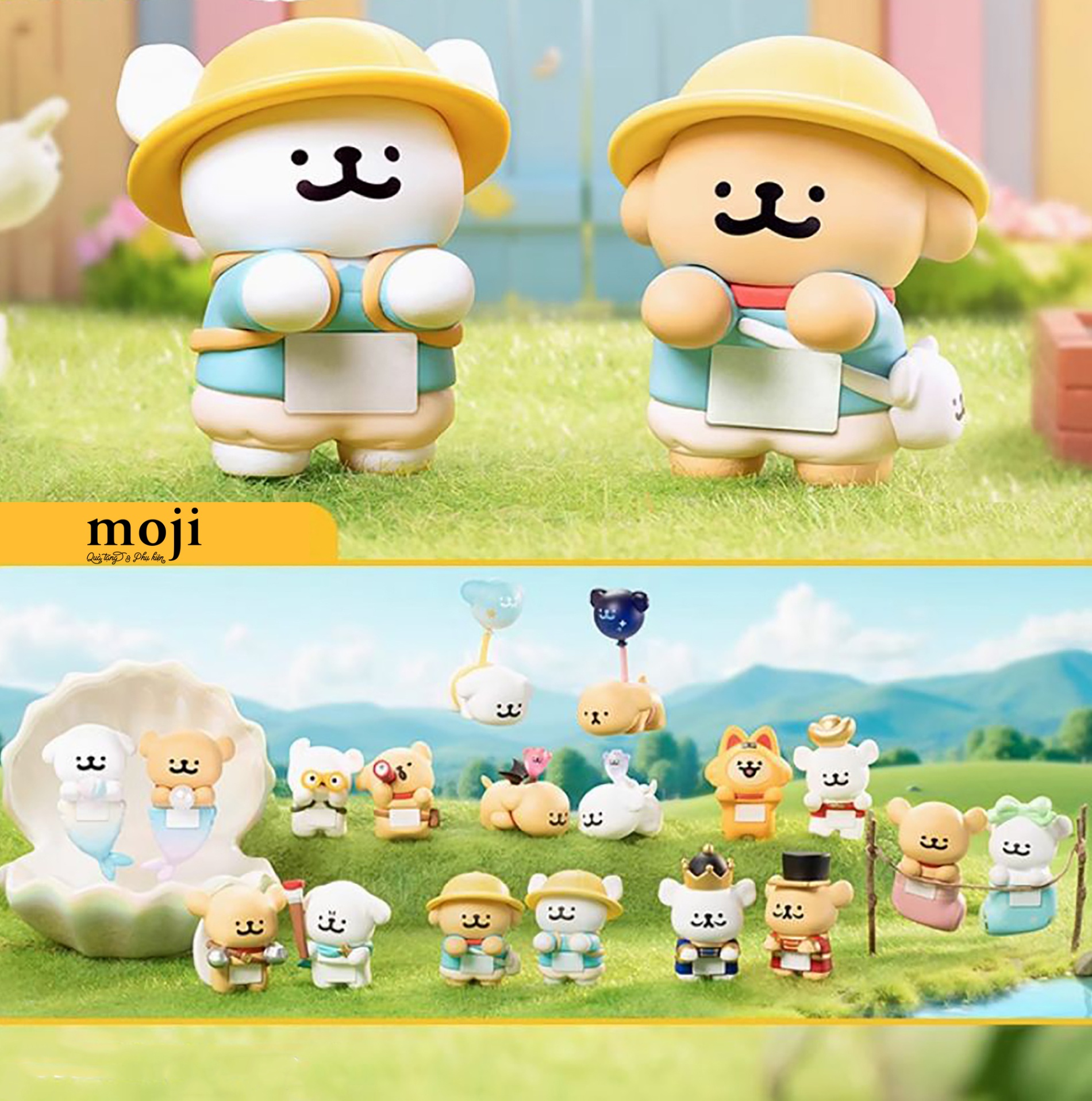 Blindbox official Hippers Funism Maltese New Fun Party set2