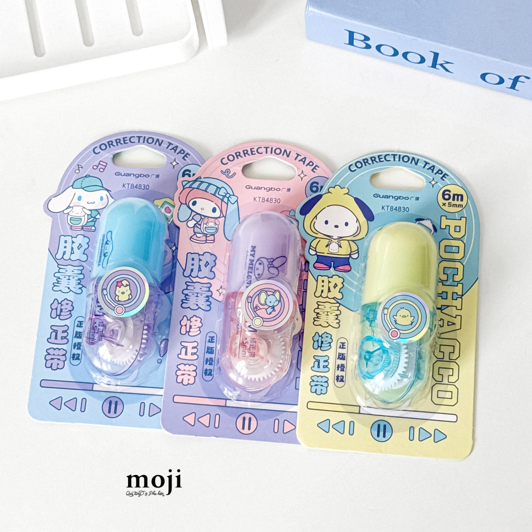 Bút xóa khô Sanrio family capsule little animal