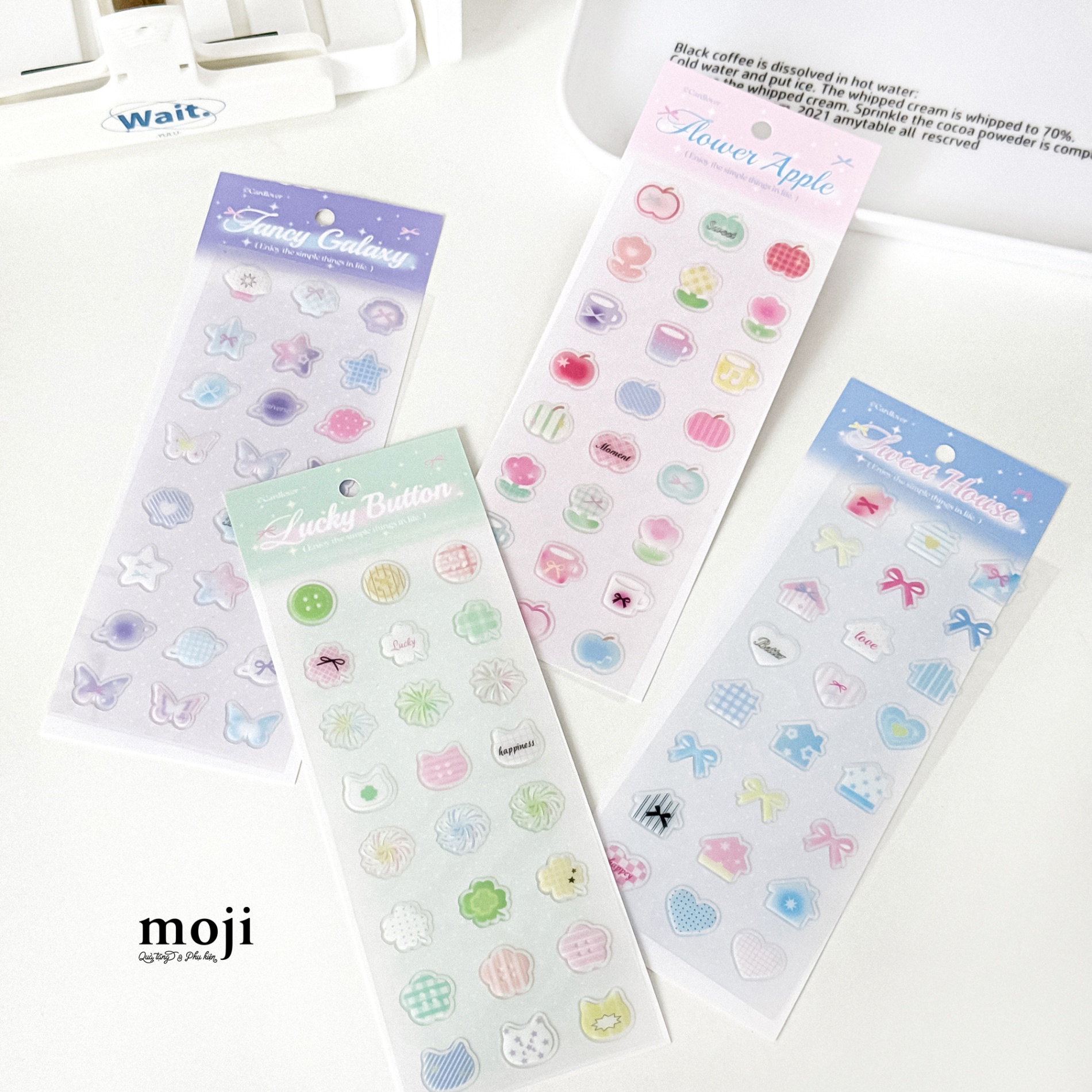 Sticker bảng MJ Enjoy the simple things in life