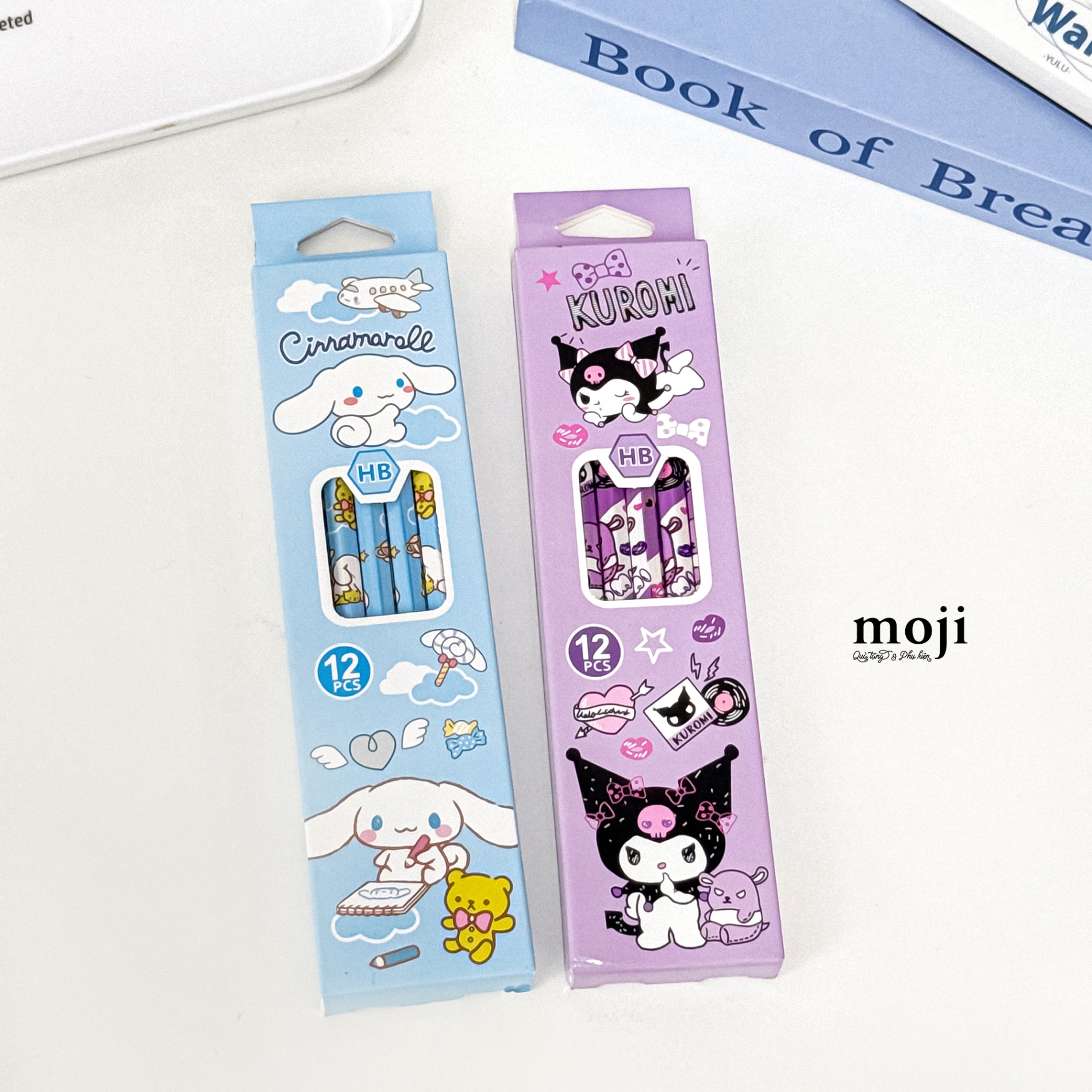 Bút chì set12 Sanrio family playing with friend