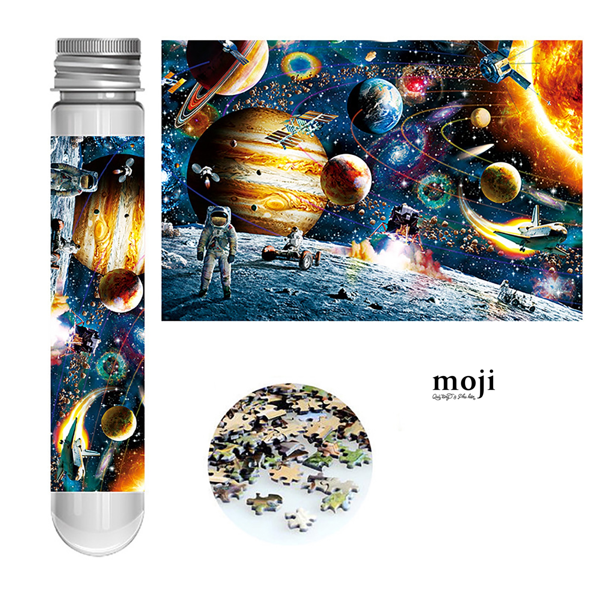 Đồ chơi ghép hình Space astronaut phi hành gia 150 miếng 10x15