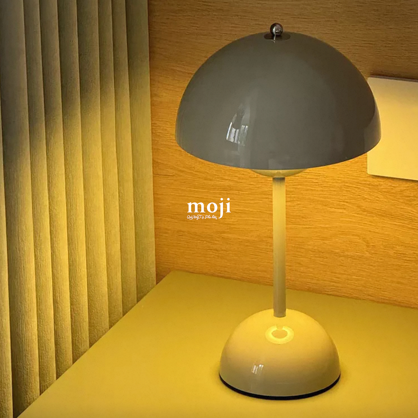 Đèn ngủ led Elegant basic color bán cầu cảm ứng sạc tích điện 16x28