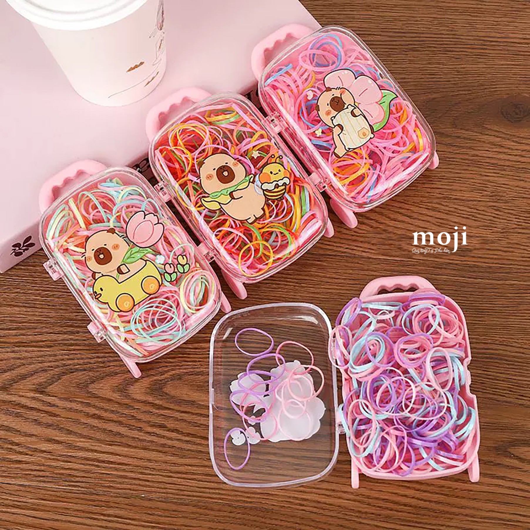 Buộc tóc set160 Capybara luggage