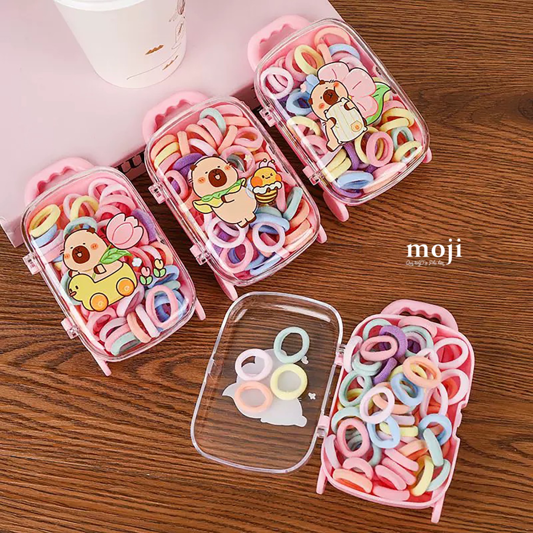 Buộc tóc set60 Capybara luggage