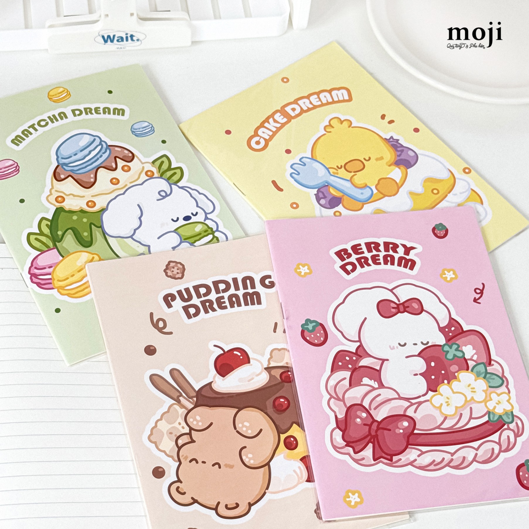 Sổ vở A5 MJ Cute animal dessert time