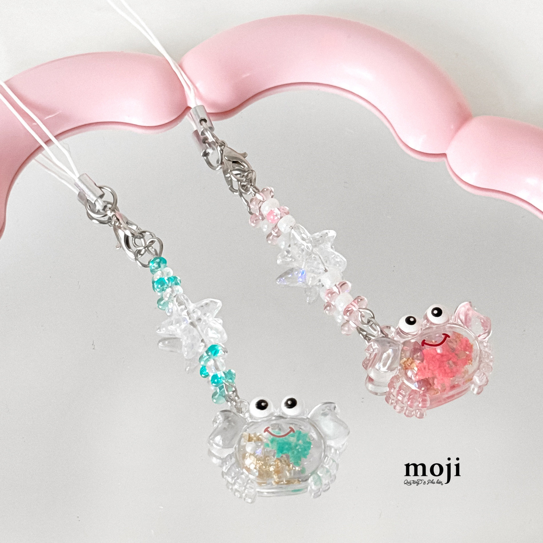 Móc đeo điện thoại Ocean crab cua sao biển