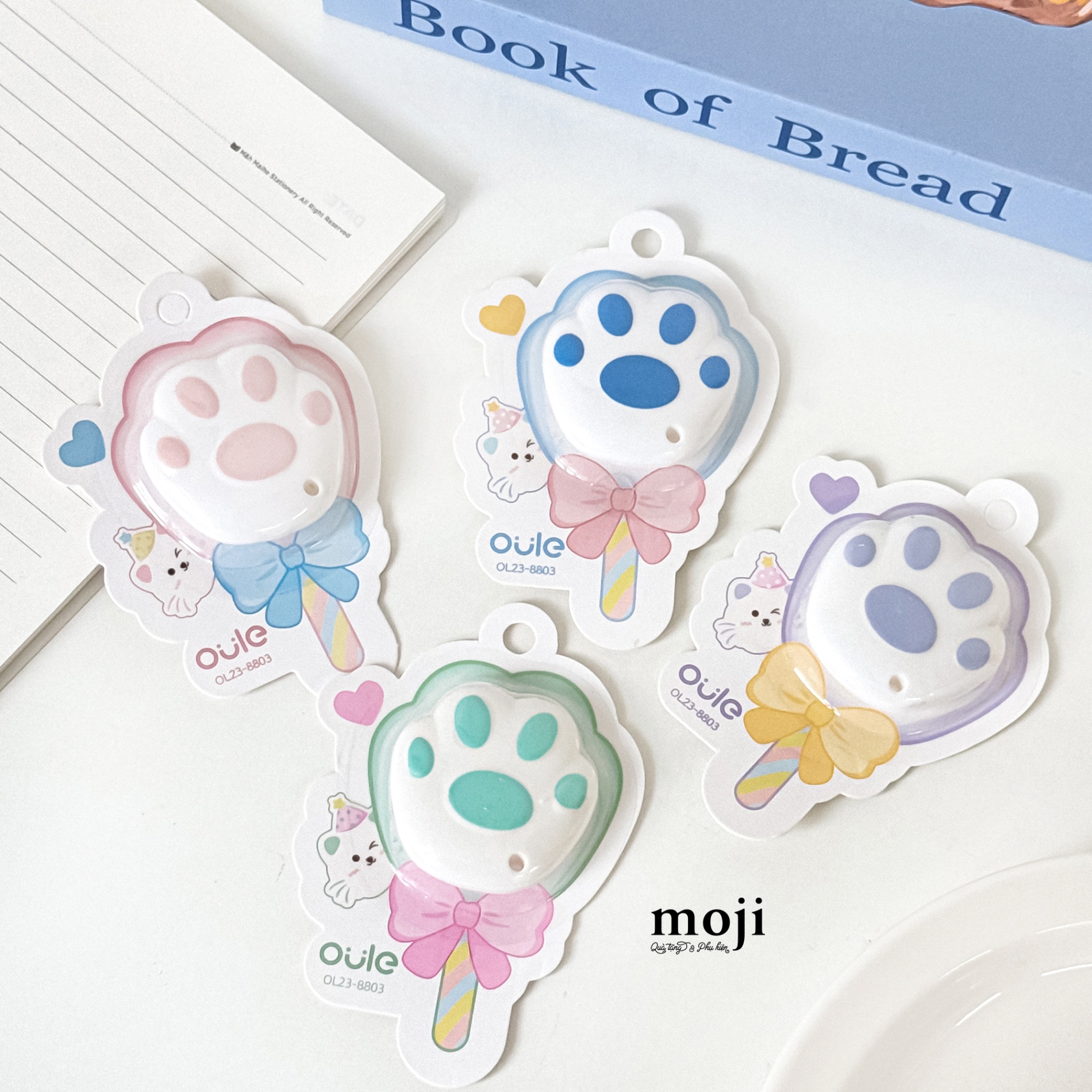 Dụng cụ rọc giấy mini Candy cat paw chân mèo
