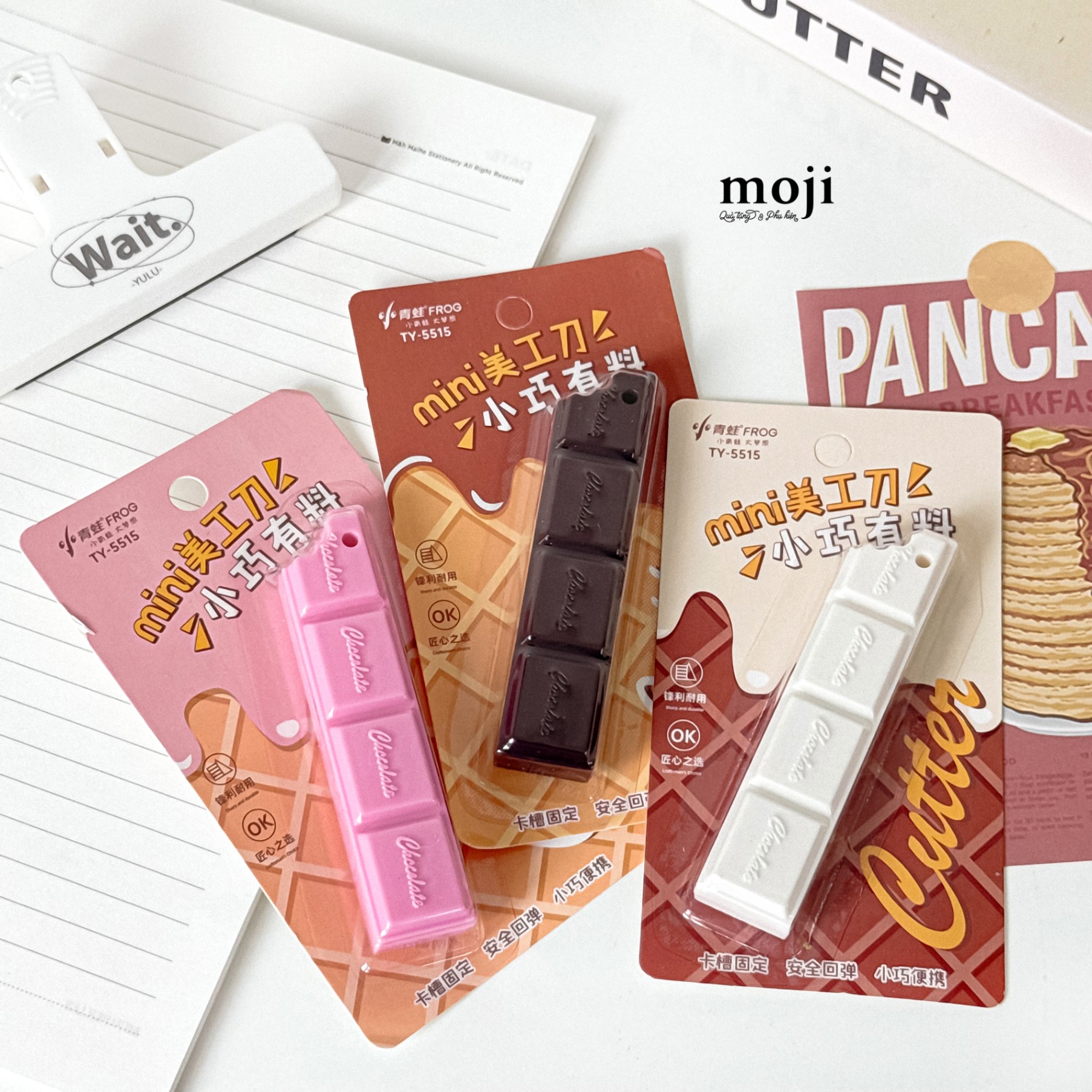 Dụng cụ rọc giấy mini Chocolate bar thanh sô cô la