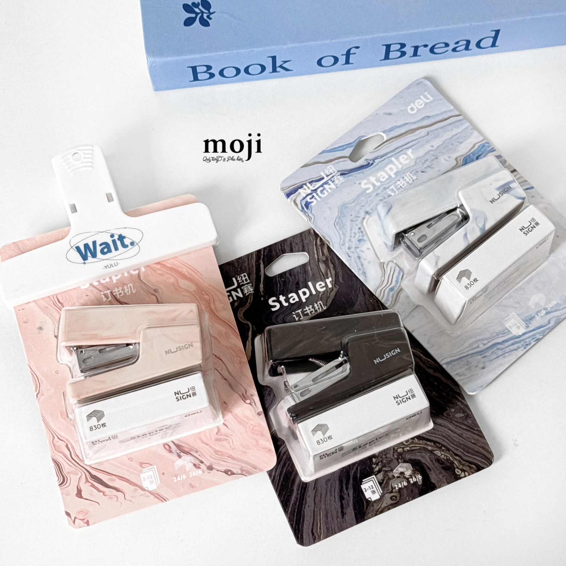Dập ghim mini Basic marble pattern