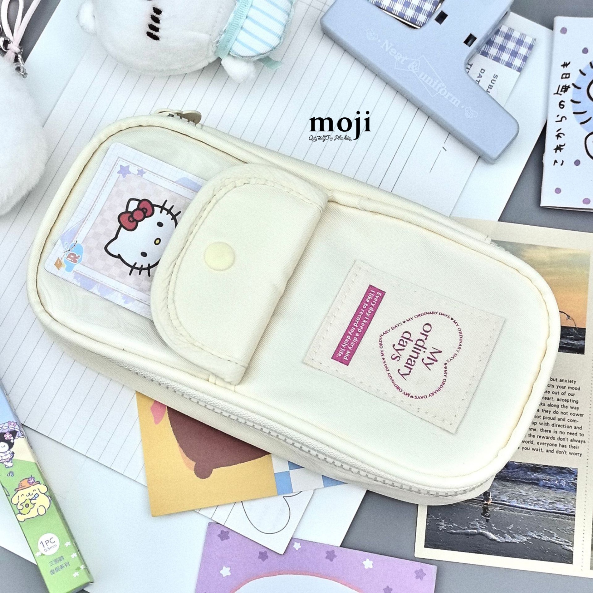Hộp bút lớn Heart my ordinary days 6x10x22