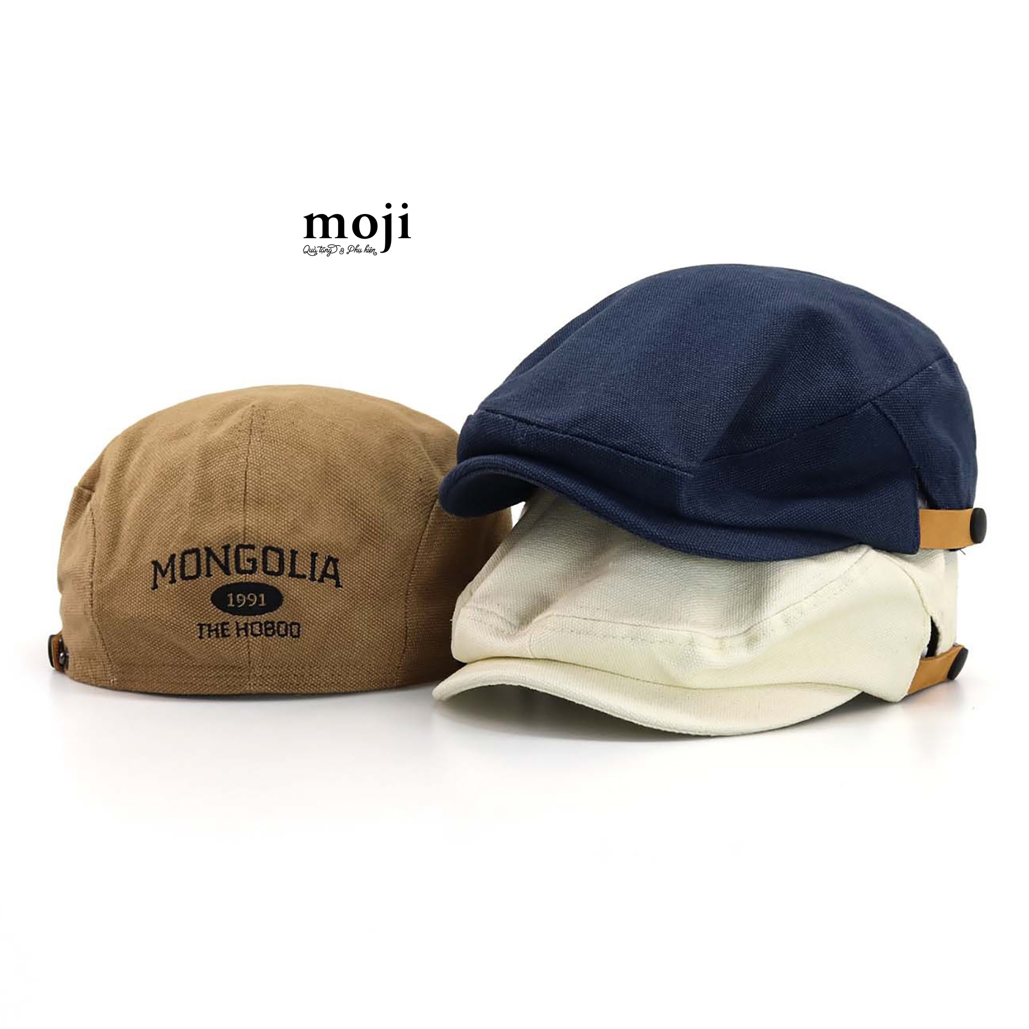 Mũ nón beret lưỡi trai Mongolia