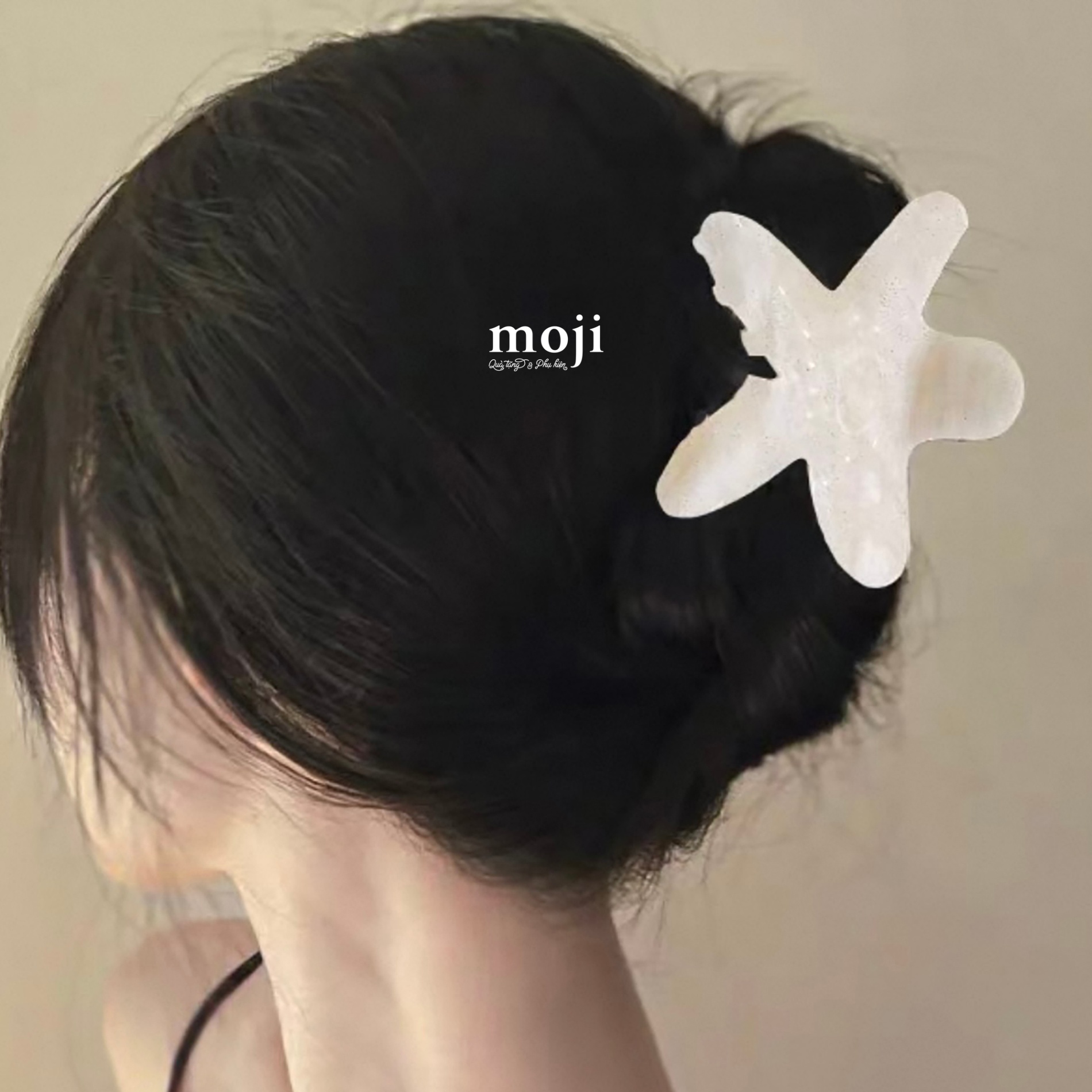 Kẹp tóc càng cua Ocean sao biển màu thạch