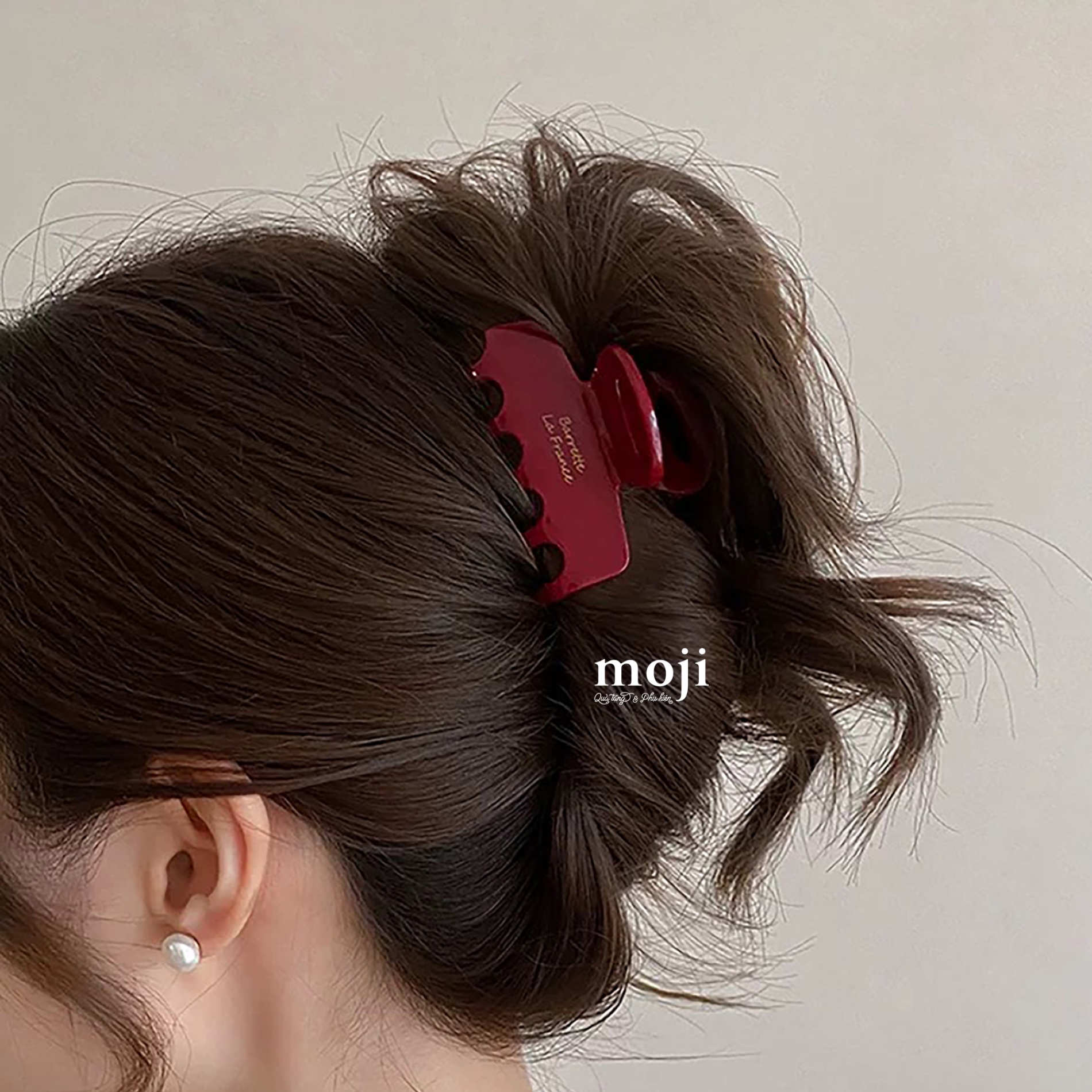 Kẹp tóc càng cua Chữ nhật nhỏ barrette