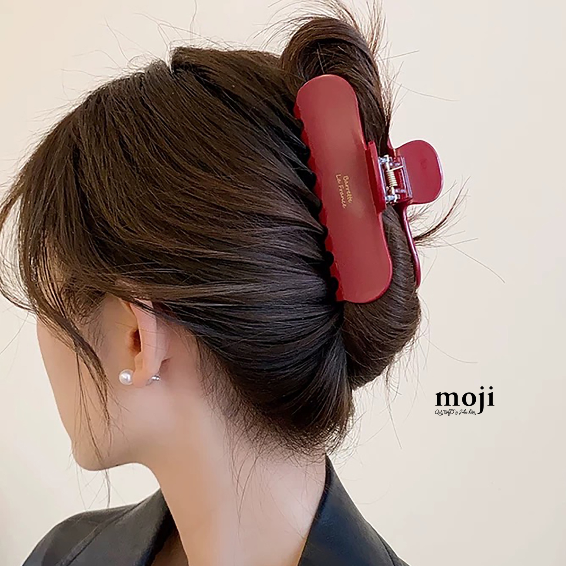 Kẹp tóc càng cua Chữ nhật lớn barrette