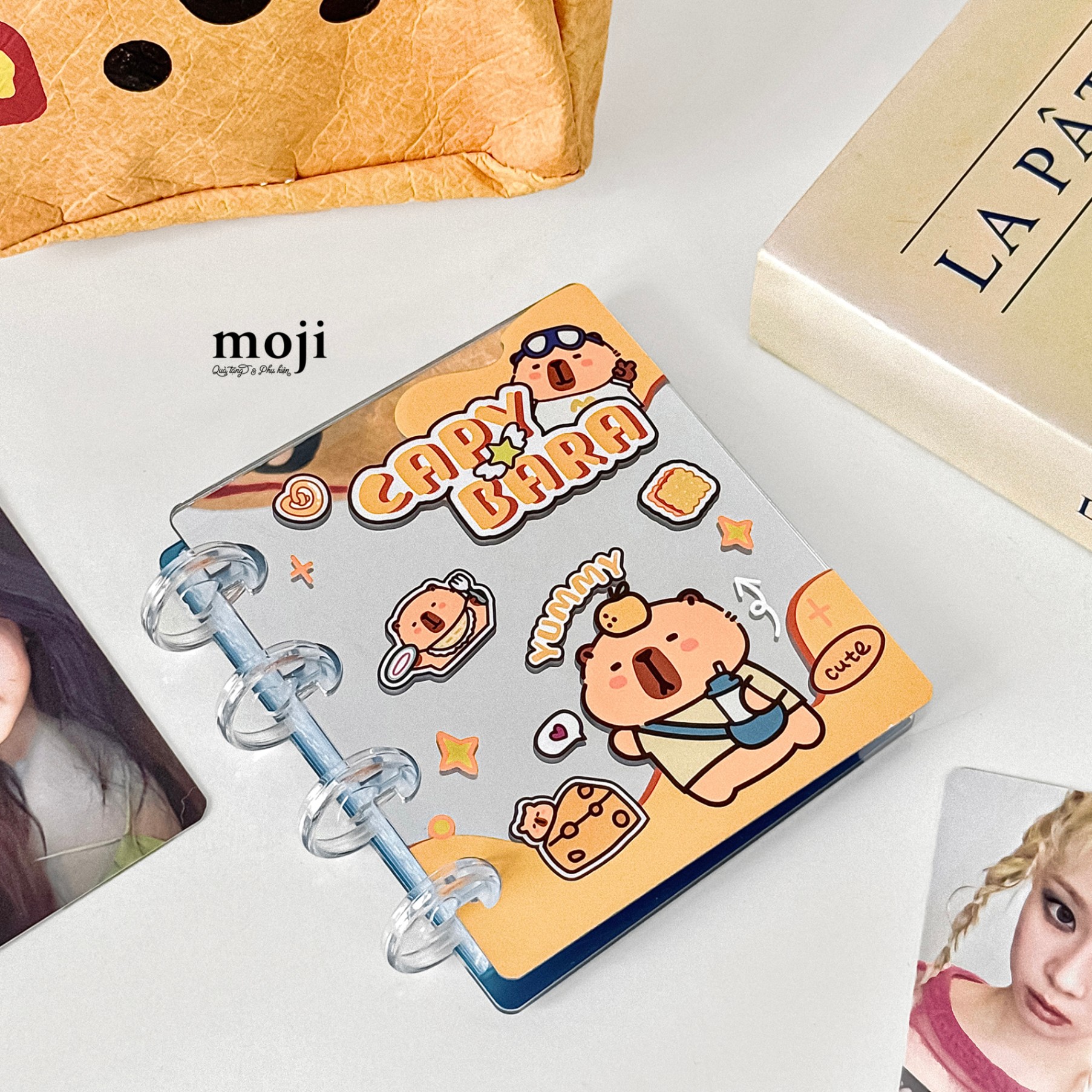 Album ảnh đựng card Capybara yummy 9x11